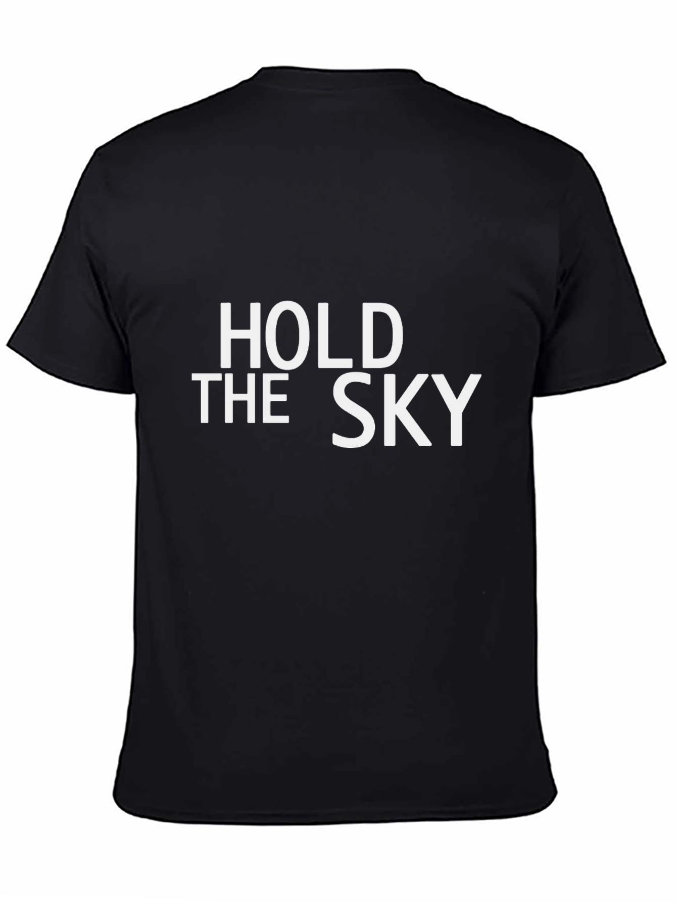 Hold the Sky Graphic Tee - Soft Cotton Blend