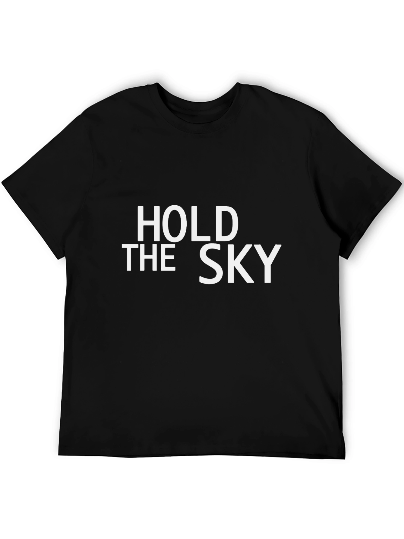 Hold the Sky Graphic Tee - Soft Cotton Blend