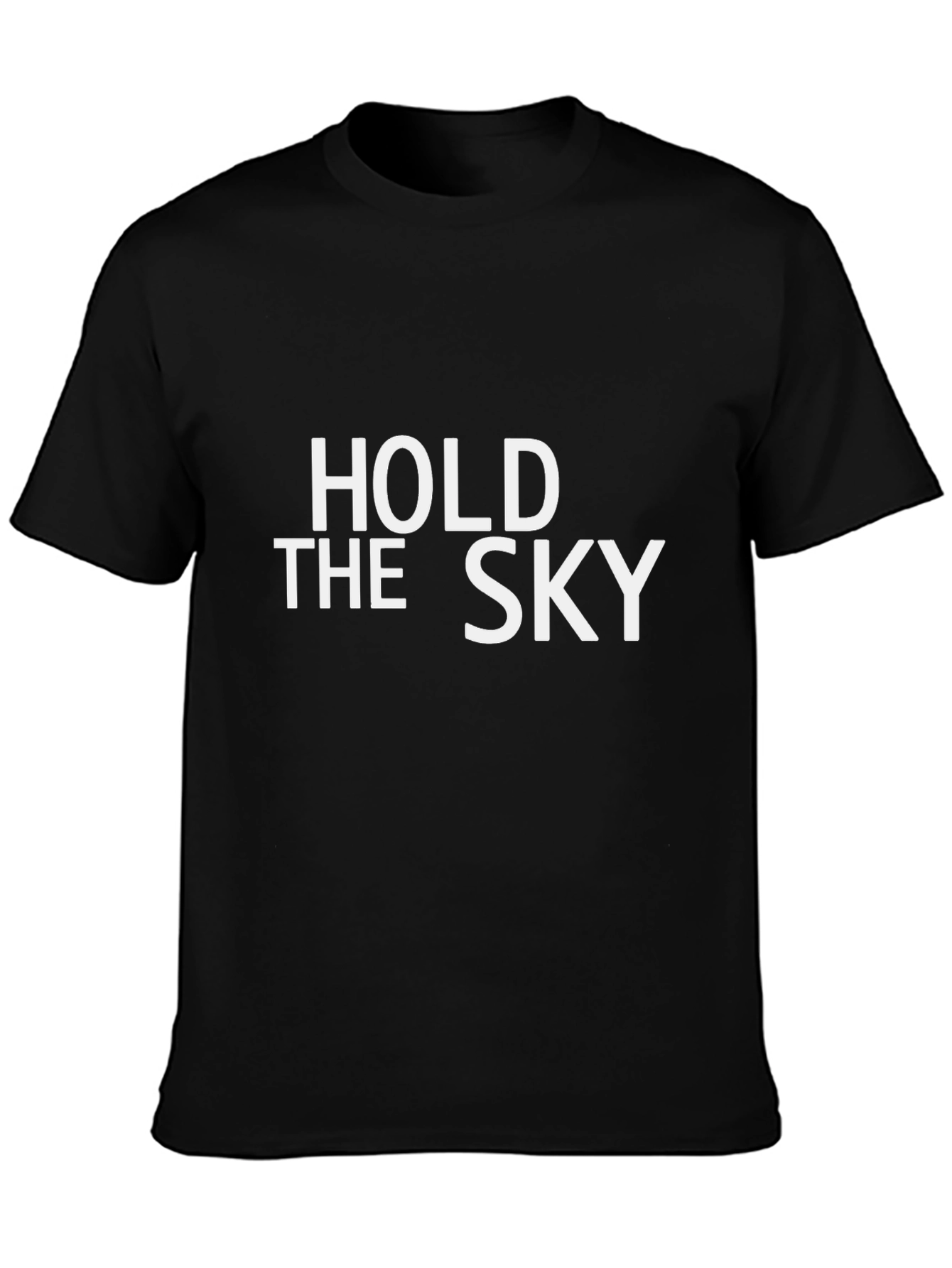 Hold the Sky Graphic Tee - Soft Cotton Blend