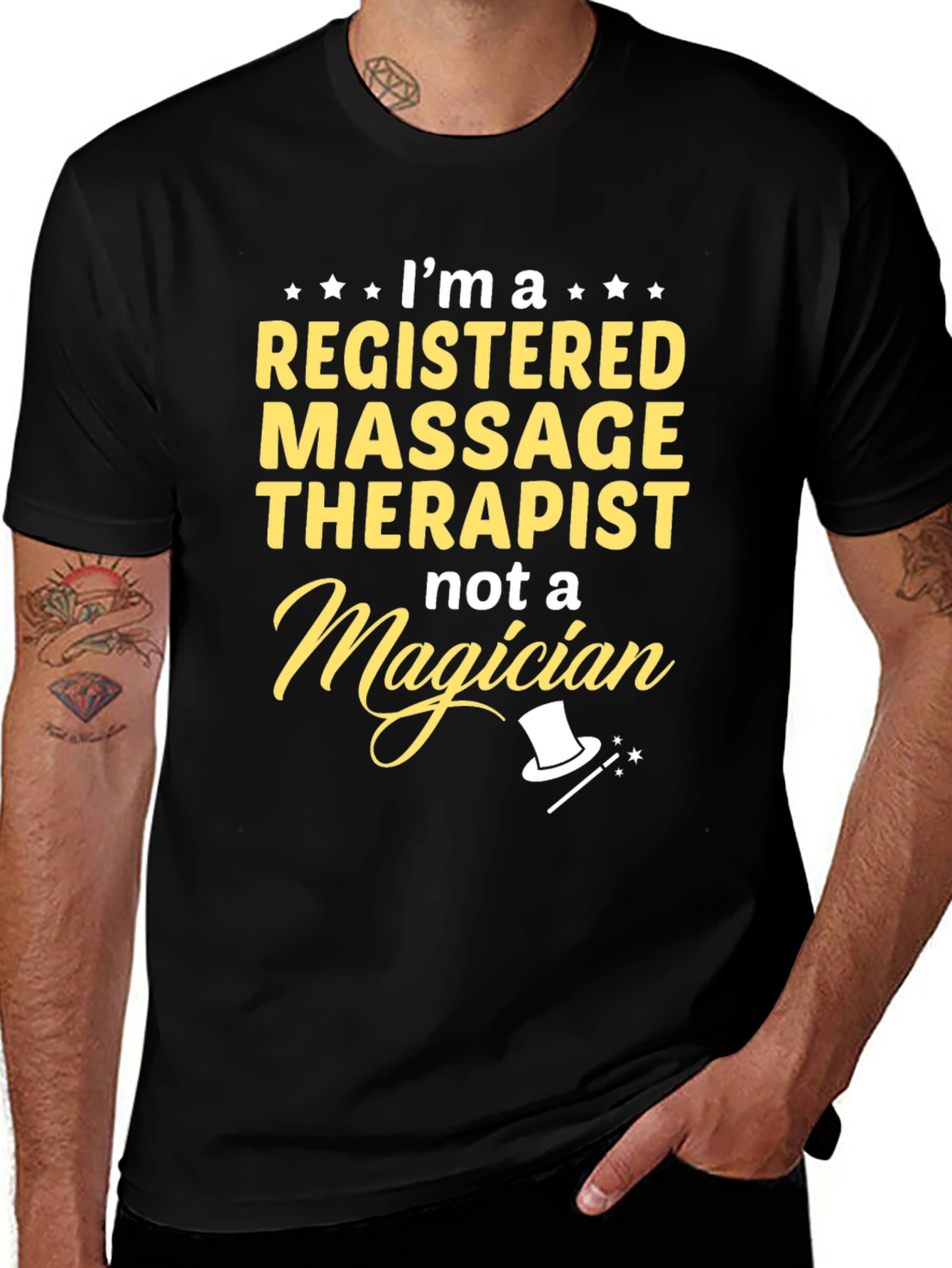 Registered Massage Therapist Funny T-Shirt
