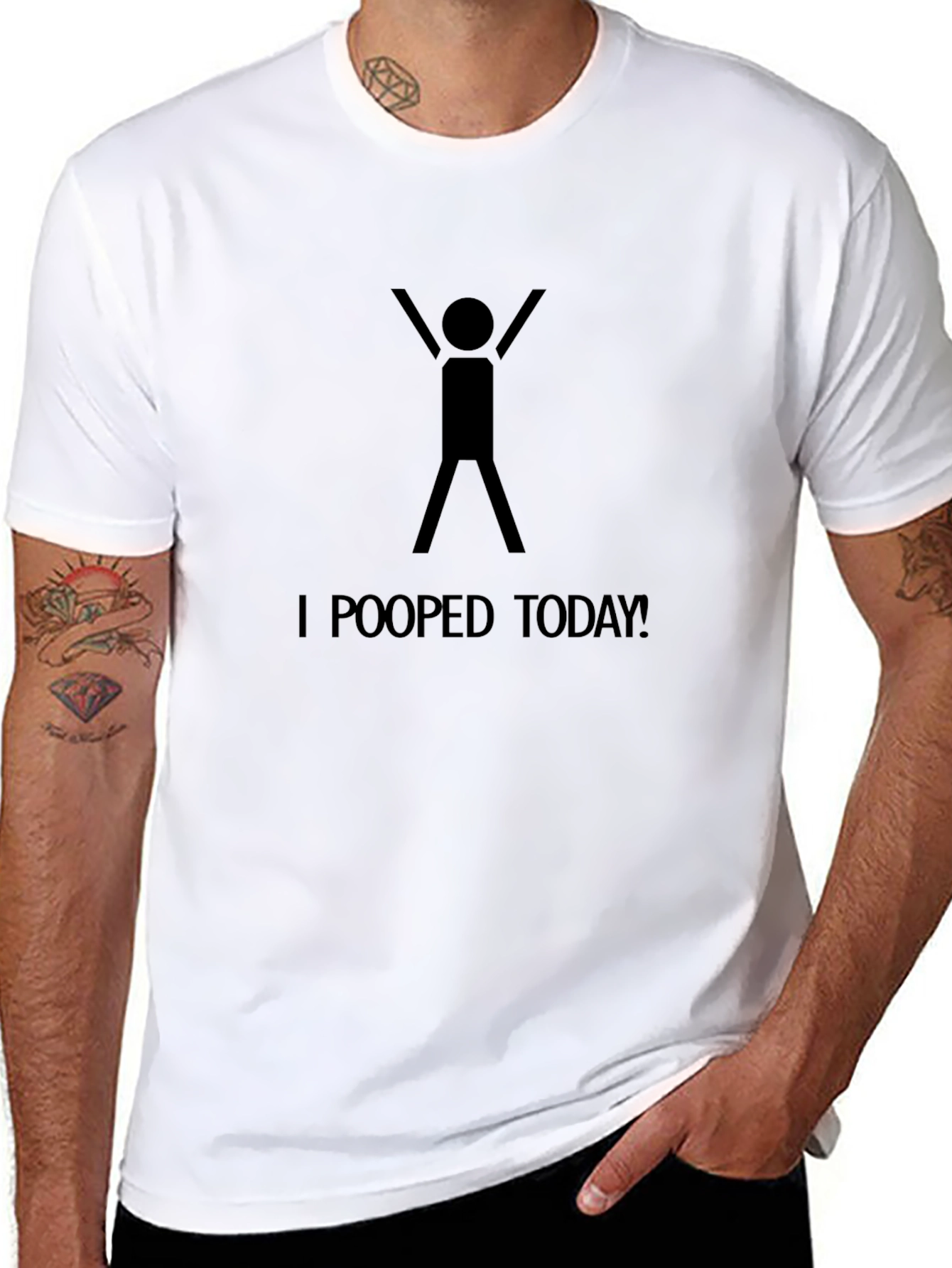 I Pooped Today T-Shirt - Celebrate Lifes Victories!
