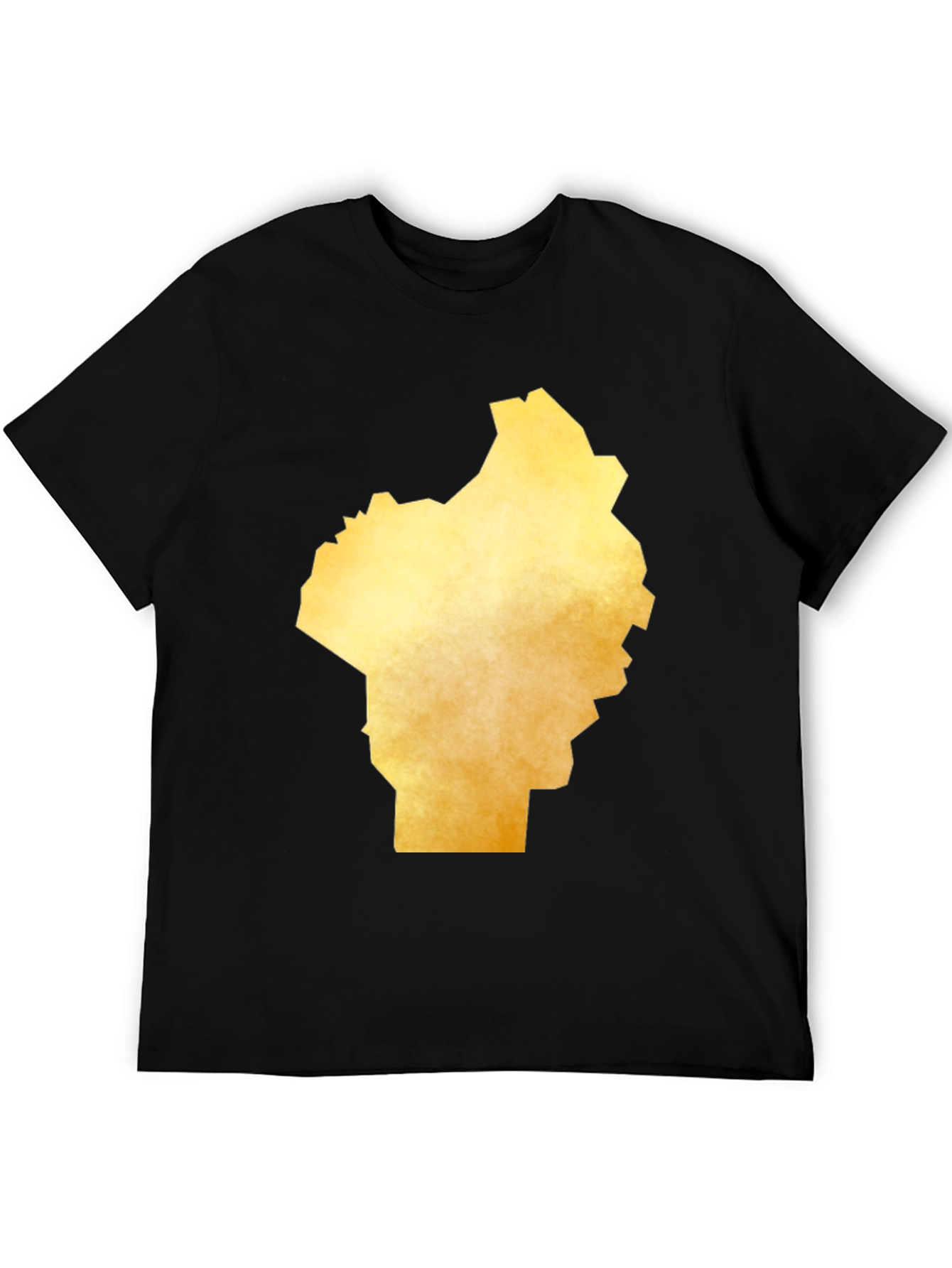 Golden State Shape Black T-Shirt