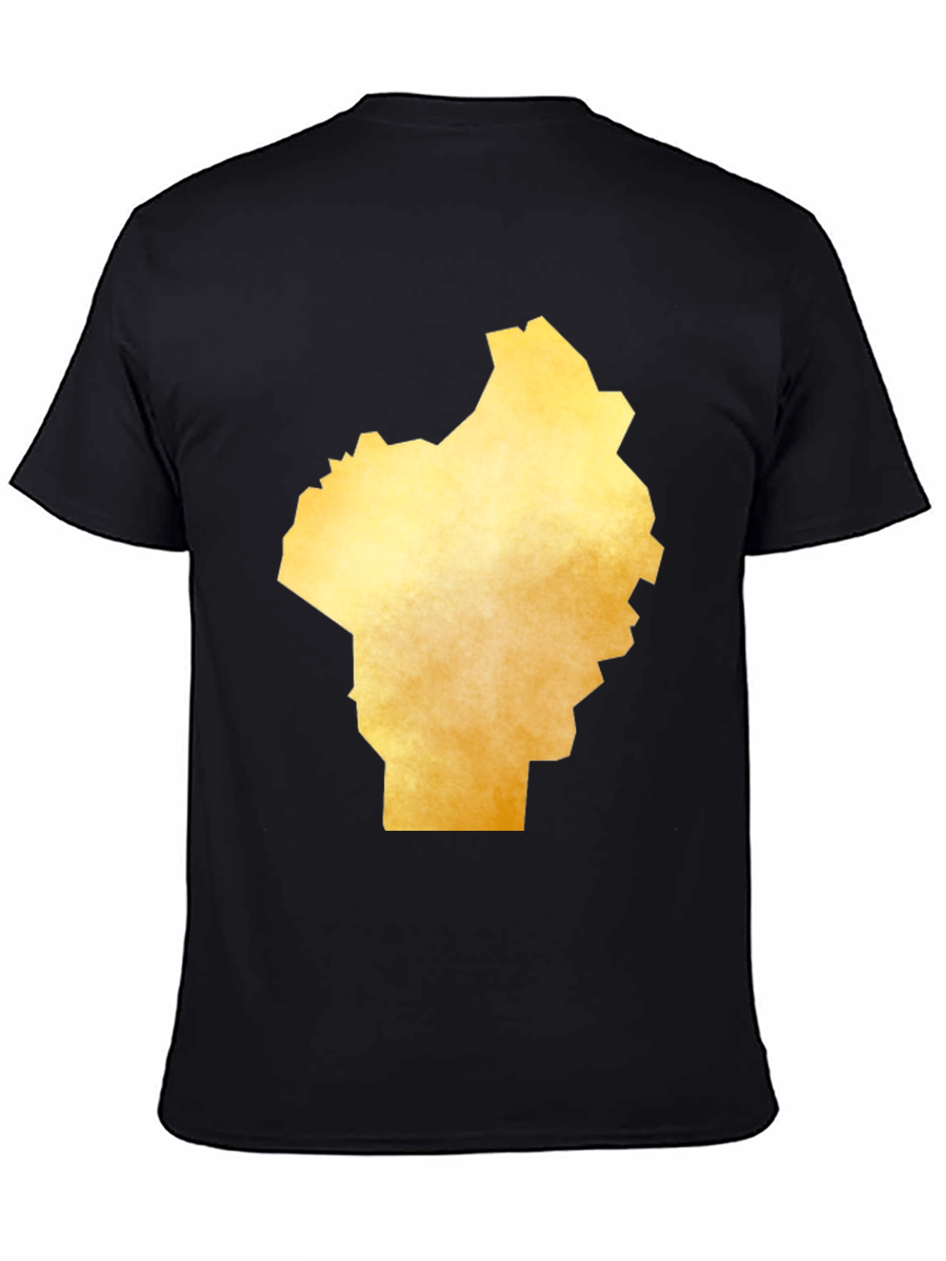 Golden State Shape Black T-Shirt