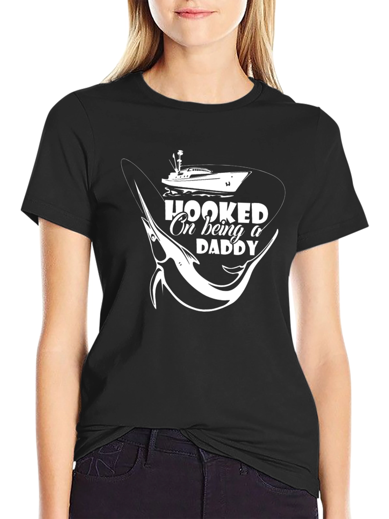 Hooked On Being a Daddy T-Shirt