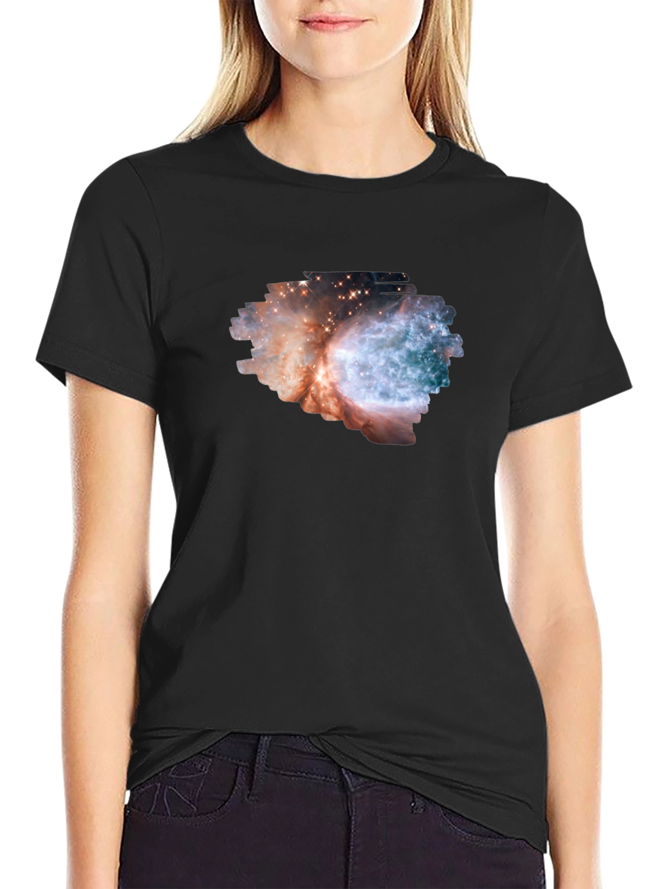Nebula Graphic T-Shirt - Cosmic Style