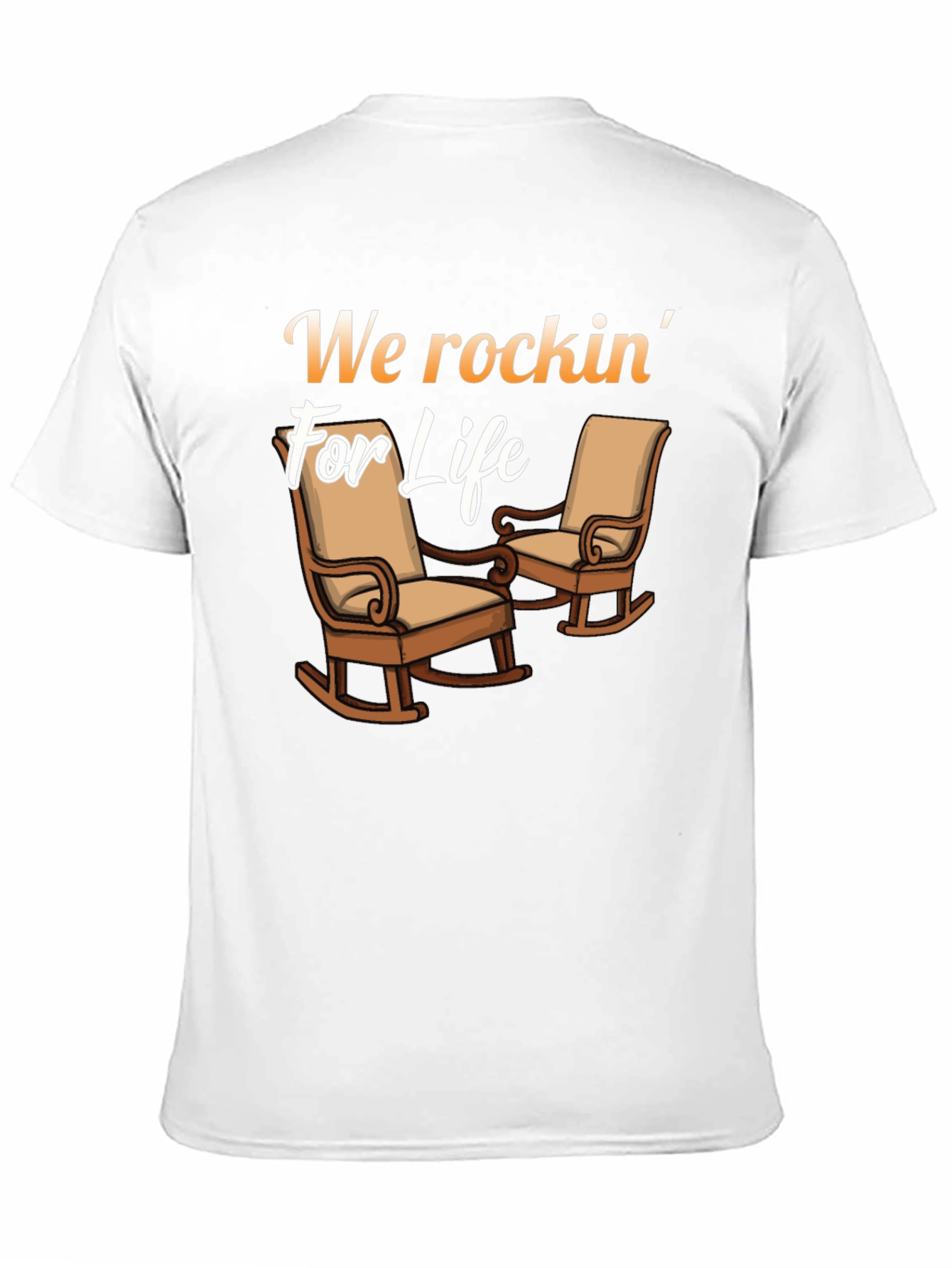 We Rockin For Life Black T-Shirt