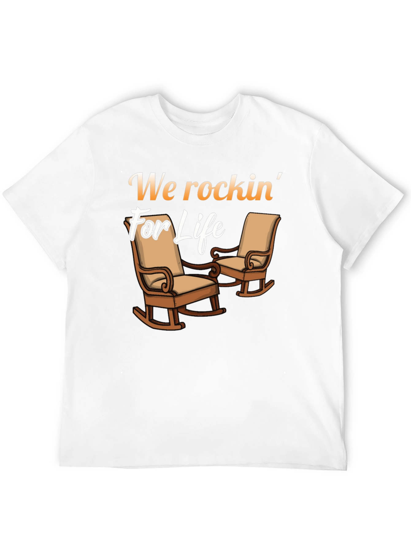 We Rockin For Life Black T-Shirt