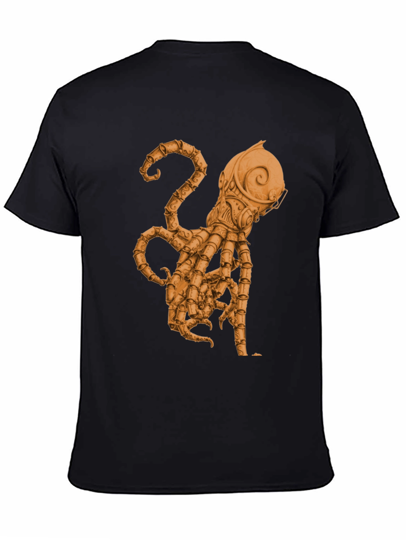 Steampunk Octopus Graphic Tee - Unique Design!