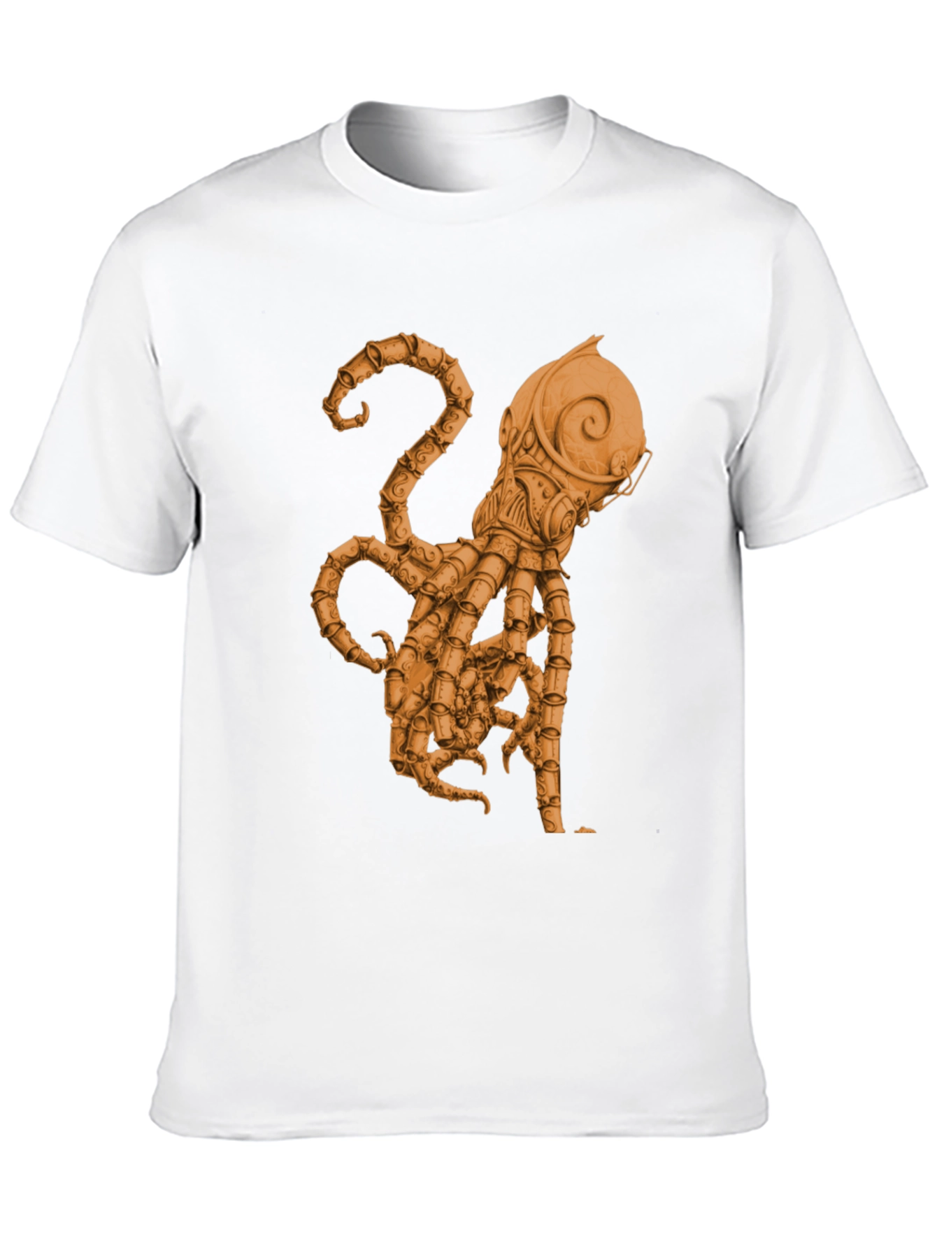 Steampunk Octopus Graphic Tee - Unique Design!
