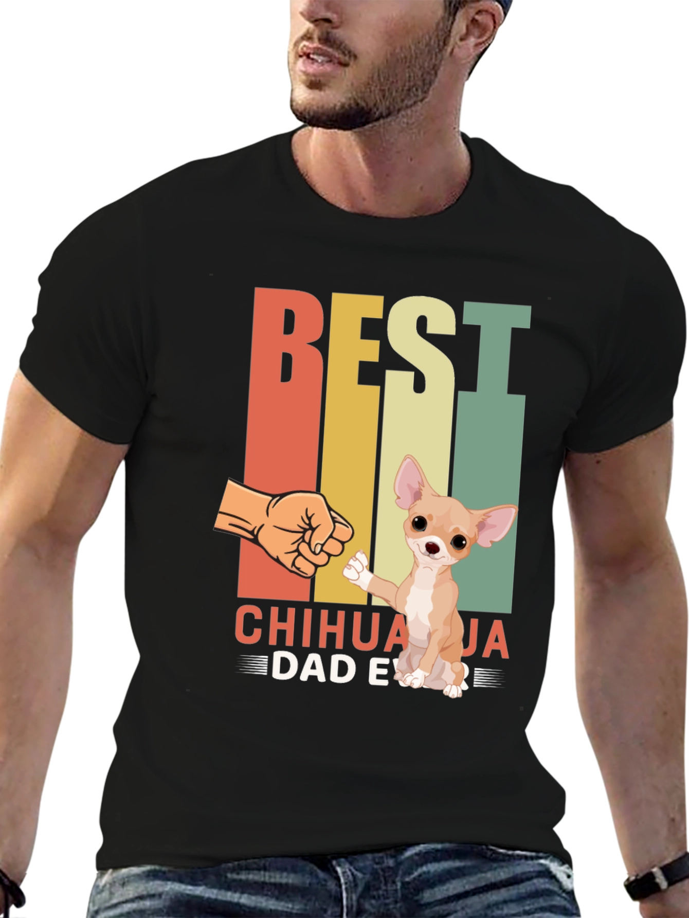 Best Chihuahua Dad Ever T-Shirt