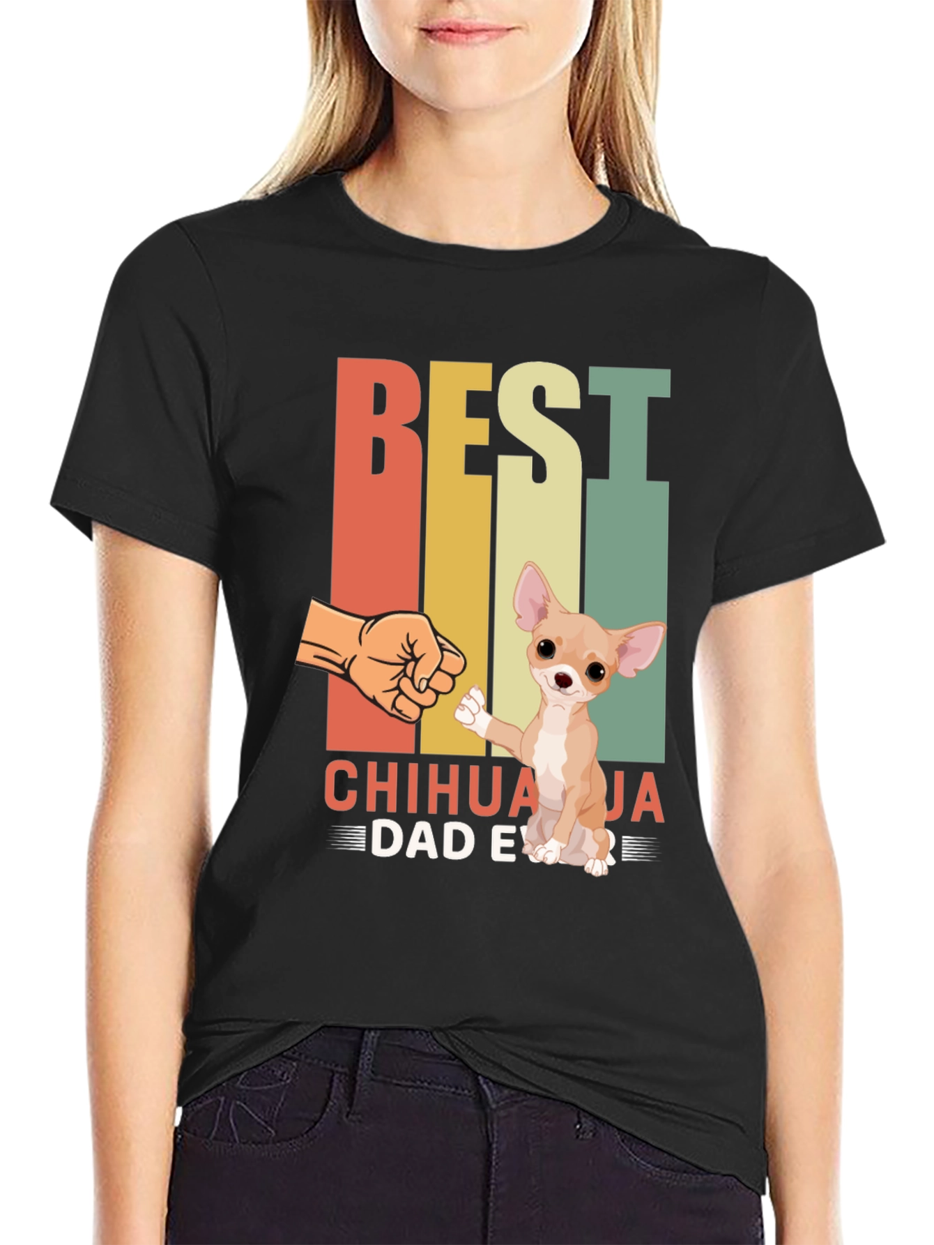 Best Chihuahua Dad Ever T-Shirt