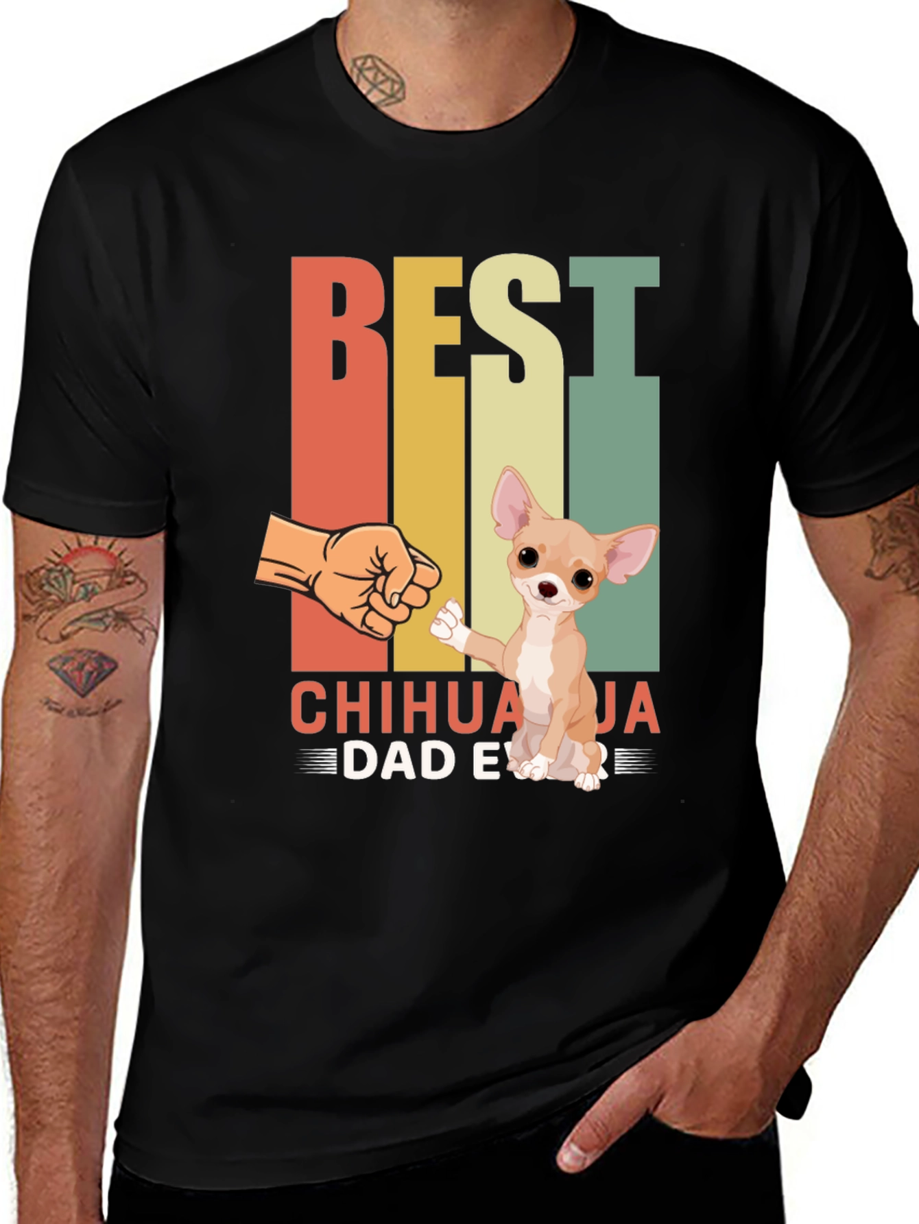 Best Chihuahua Dad Ever T-Shirt