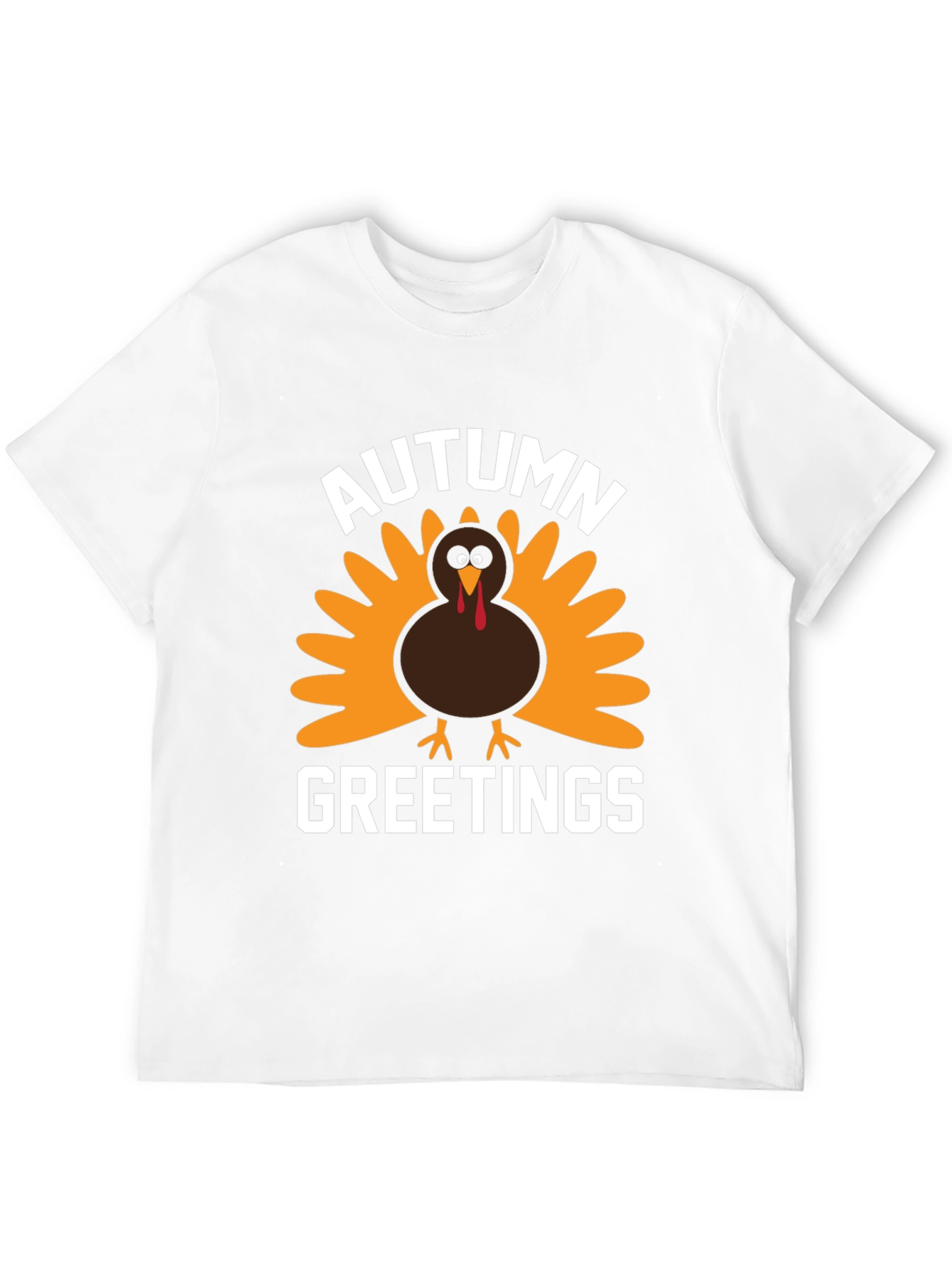 Autumn Greetings Turkey T-Shirt