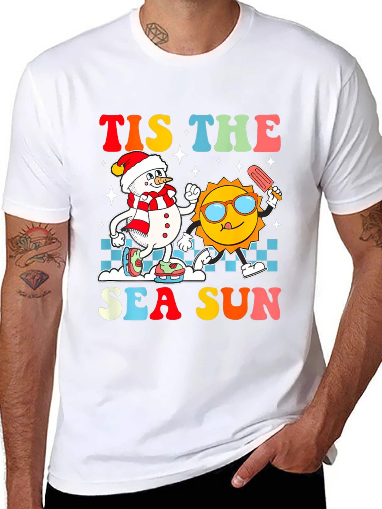 Tis The Sea Sun T-Shirt