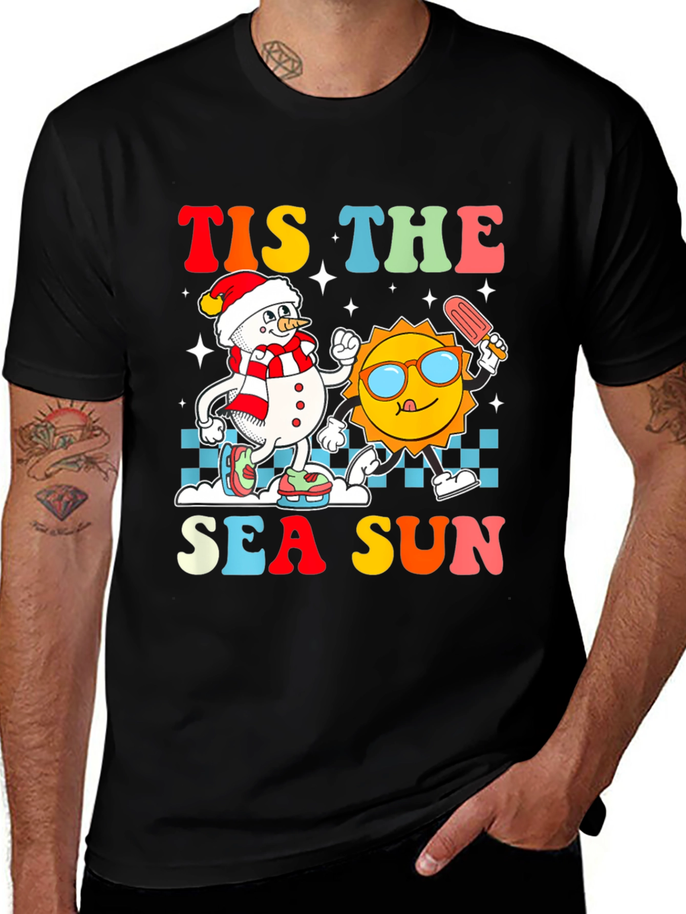 Tis The Sea Sun T-Shirt