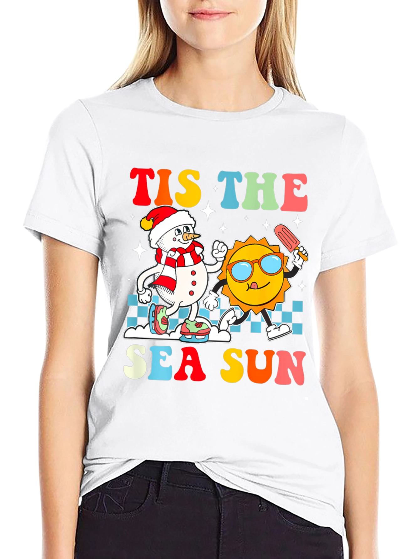 Tis The Sea Sun T-Shirt