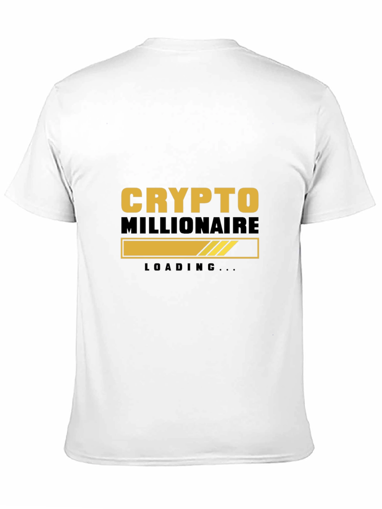 Crypto Millionaire Loading Black T-Shirt