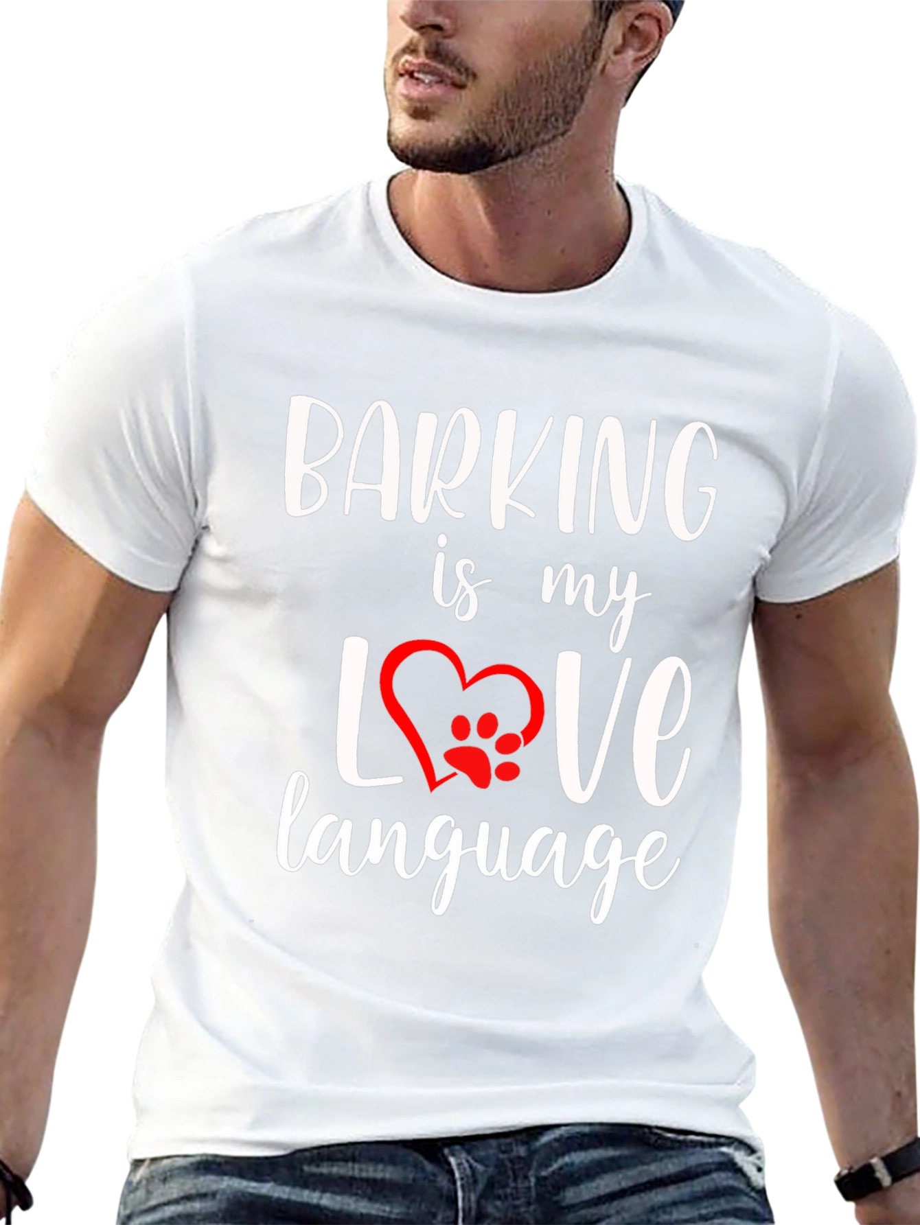 Barking Is My Love Language T-Shirt