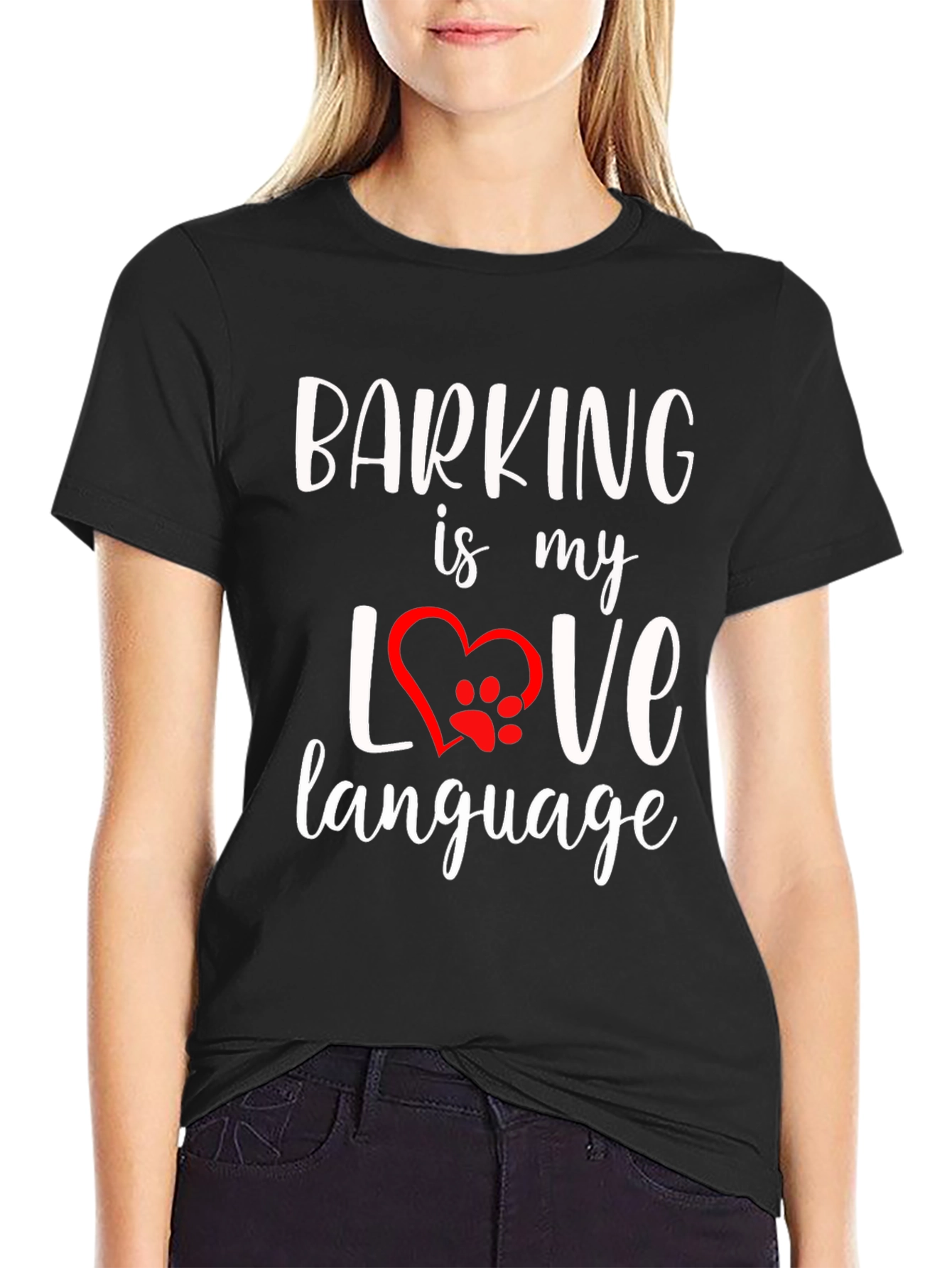 Barking Is My Love Language T-Shirt