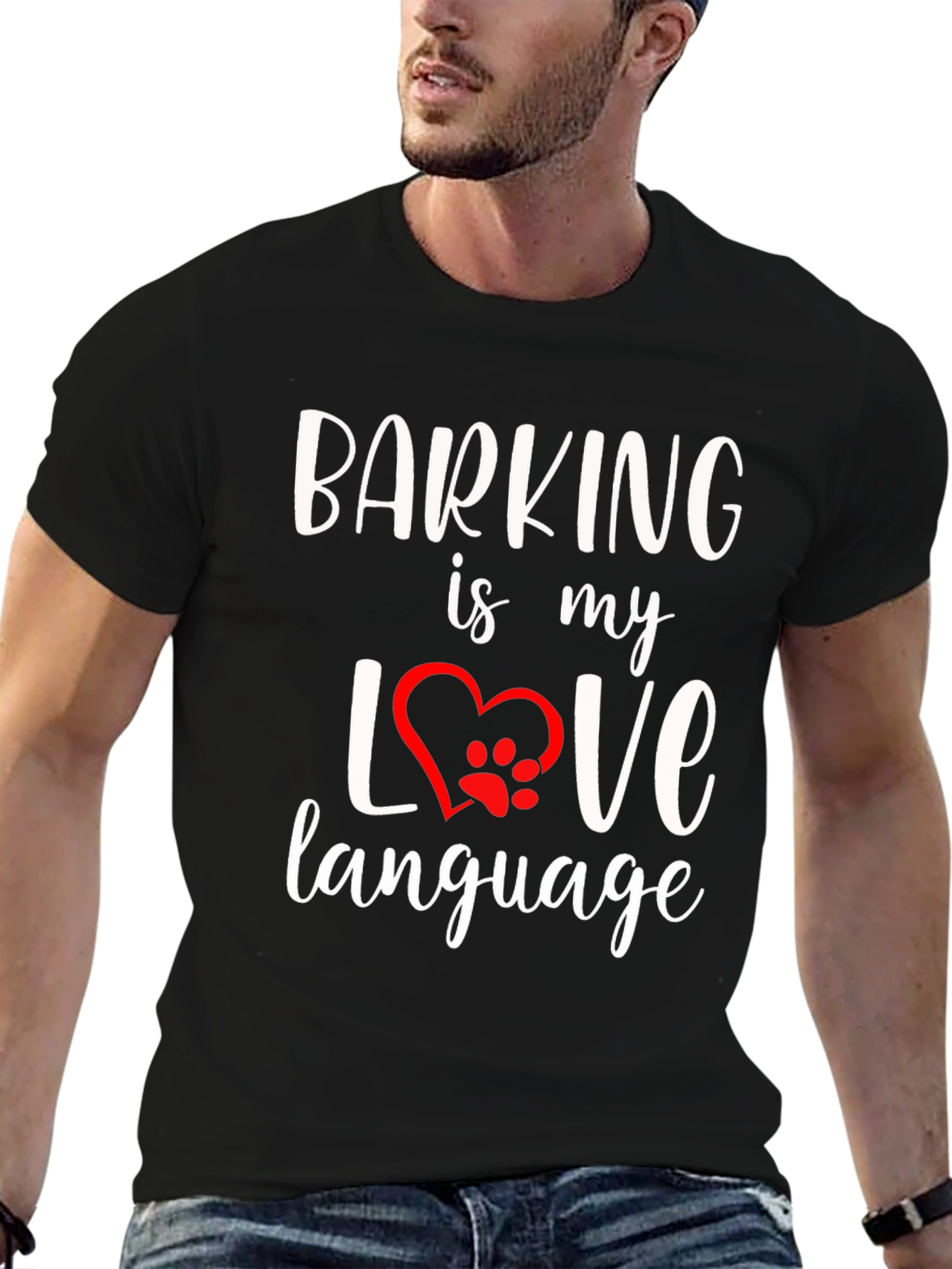 Barking Is My Love Language T-Shirt