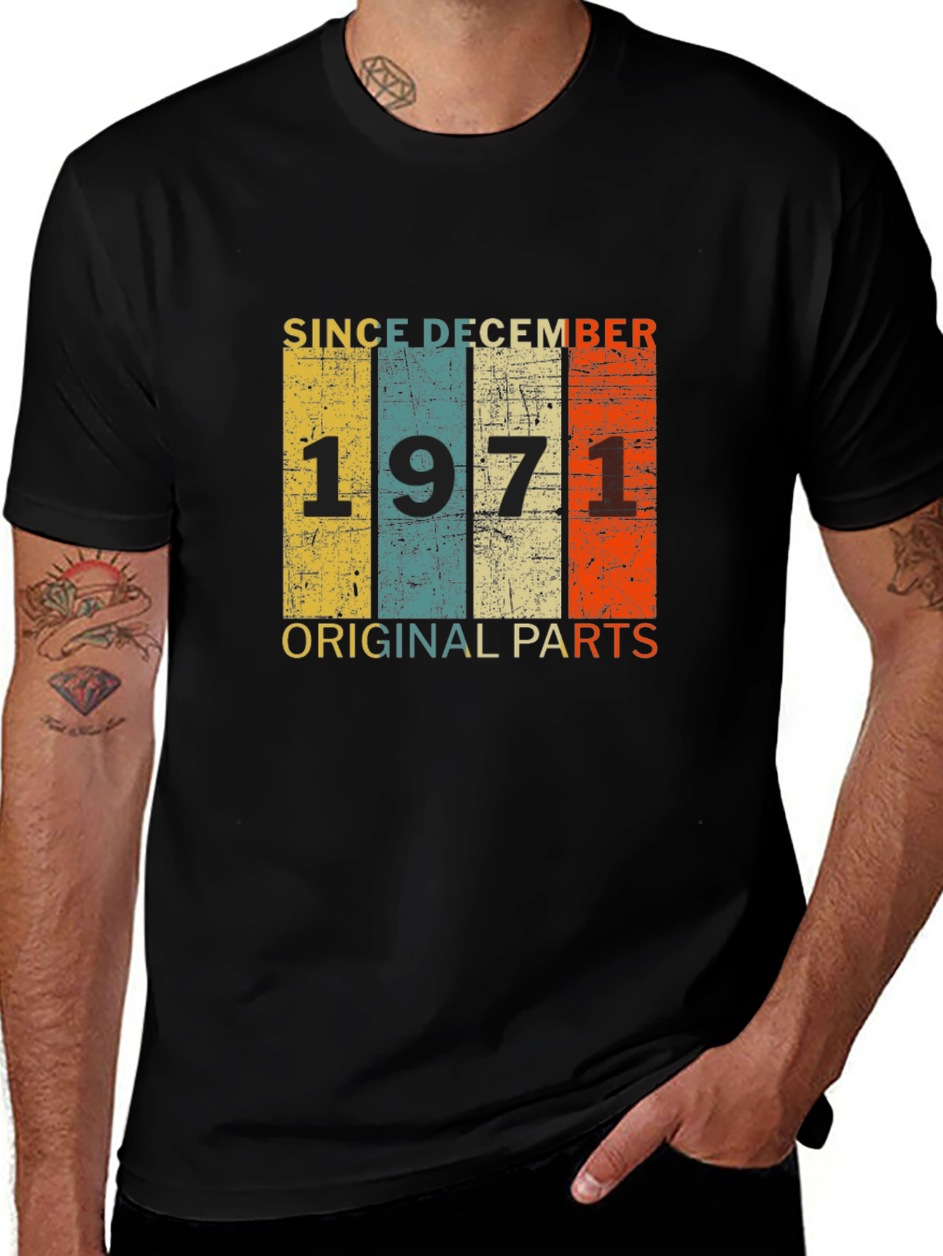 Since December 1971 Original Parts T-Shirt