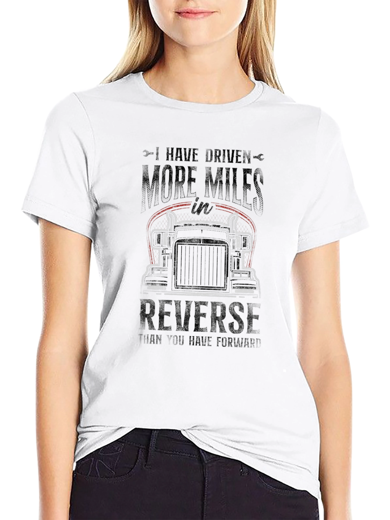 Reverse Miles Trucker Tee