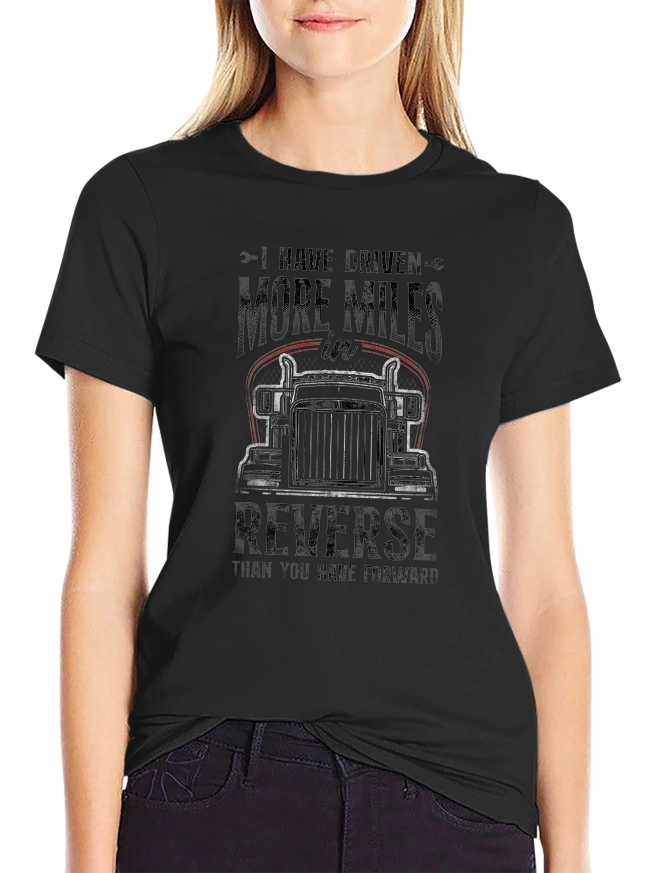 Reverse Miles Trucker Tee