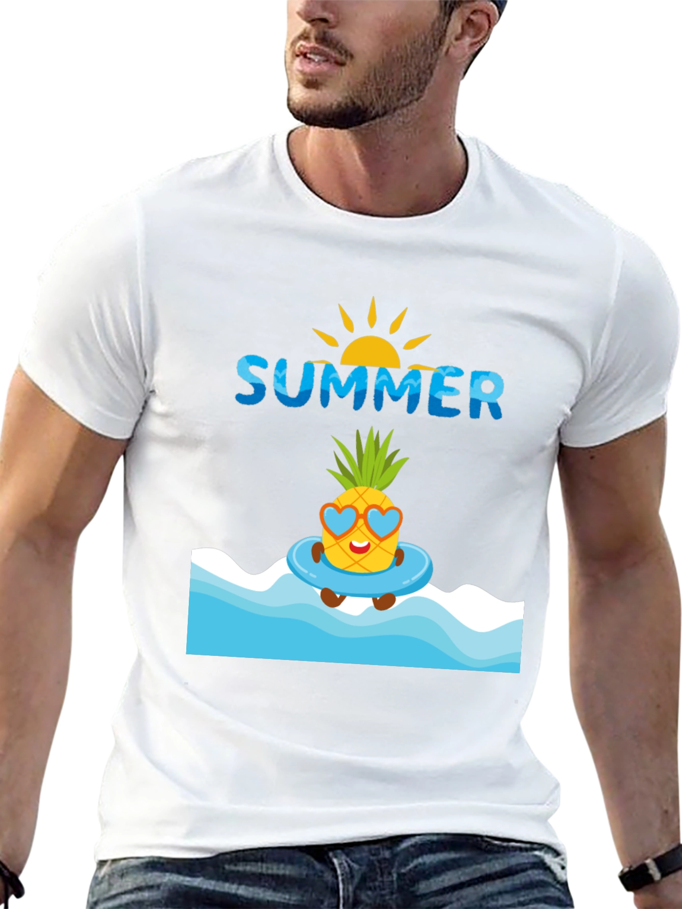 Summer Pineapple Graphic Tee