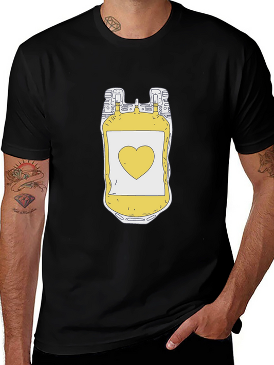 Blood Bag Heart Tee - Donate with Love!