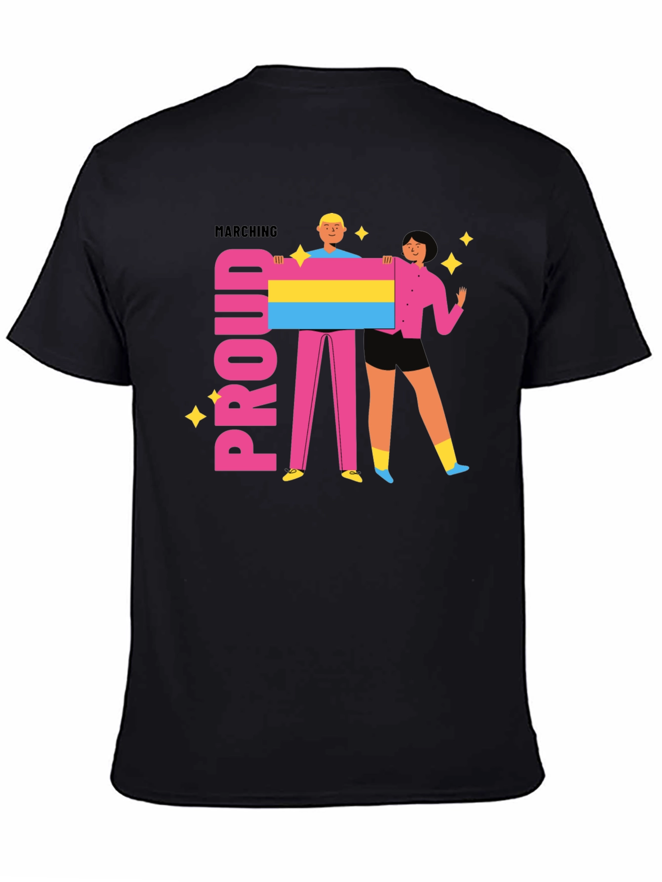 Proud Marching Pansexual Pride T-Shirt