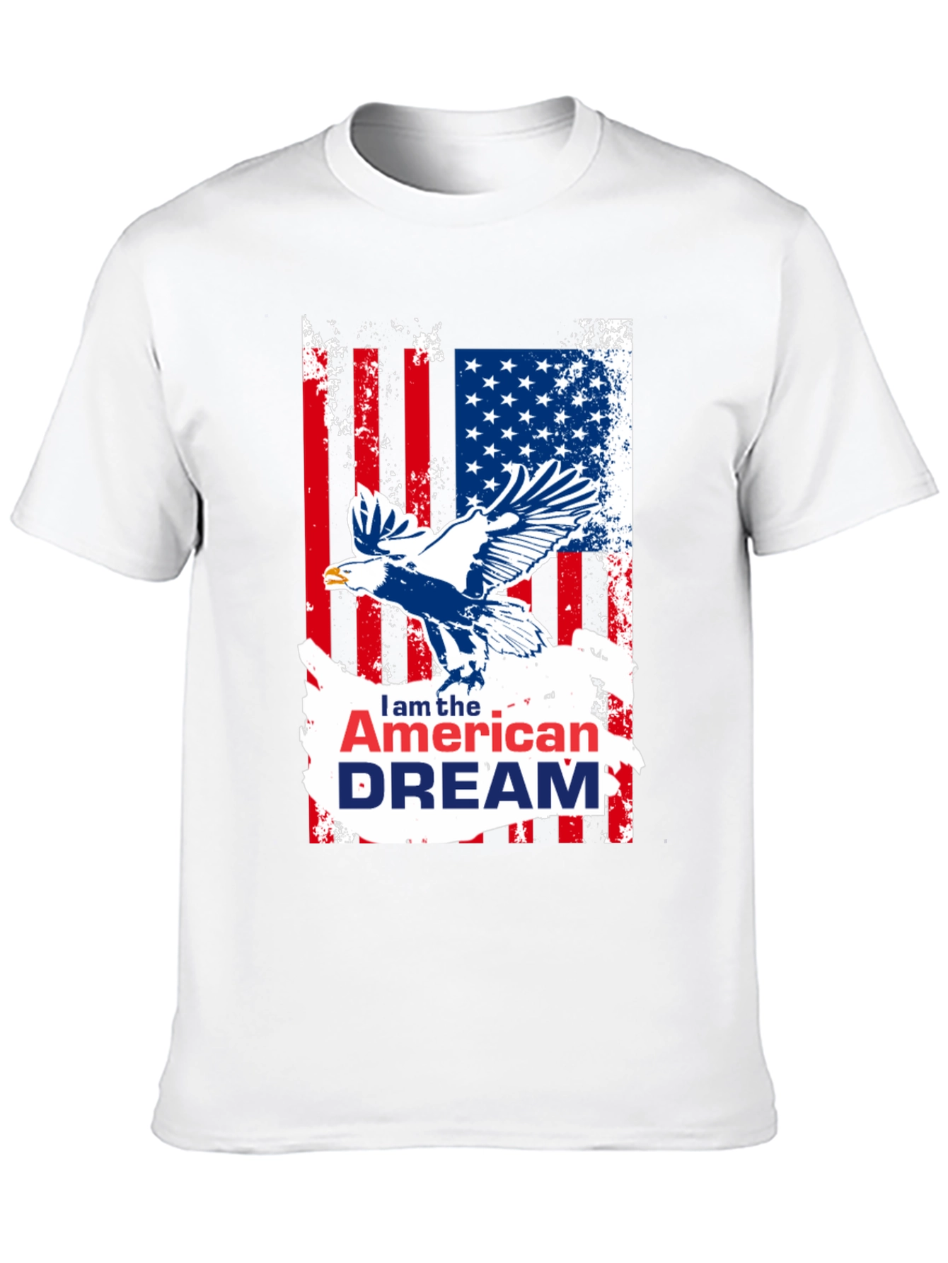 American Dream Eagle Graphic T-Shirt Patriotic USA Pride