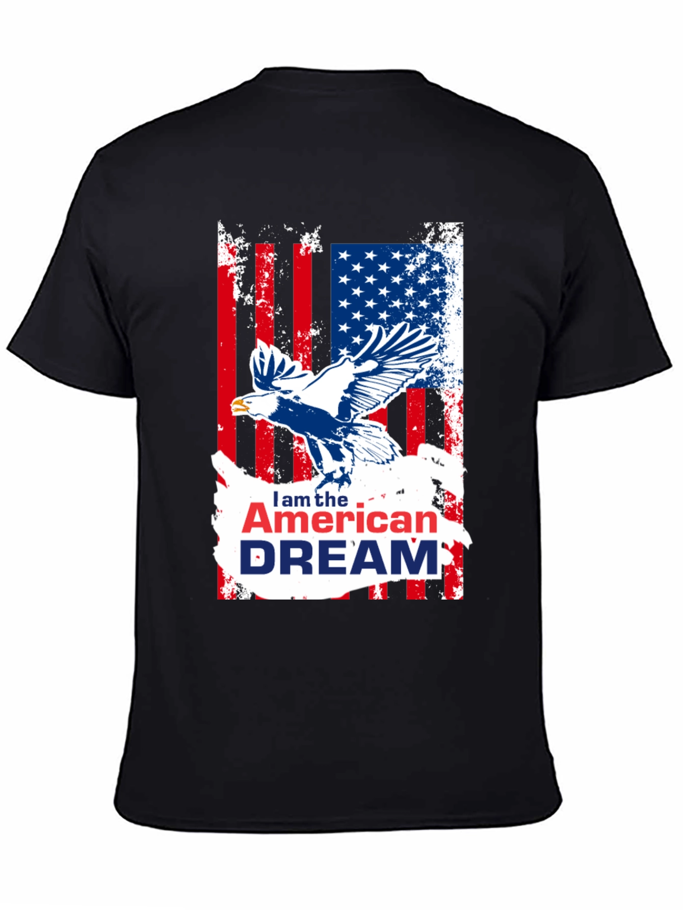 American Dream Eagle Graphic T-Shirt Patriotic USA Pride