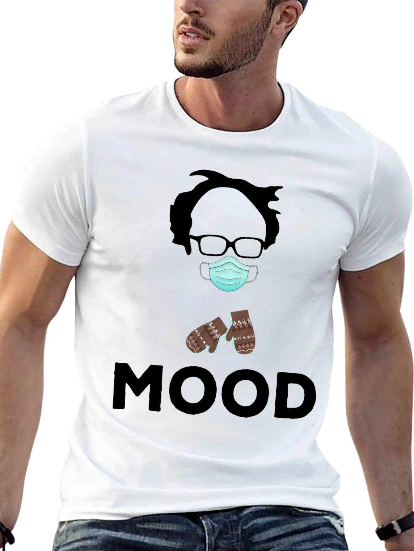 Bernie Meme Mood T-Shirt