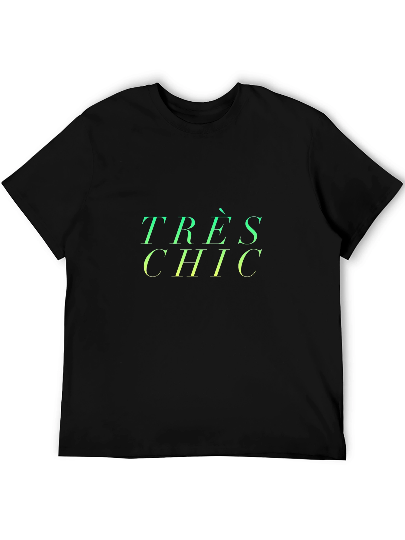 Très Chic Graphic Tee - Stylish French Slogan T-Shirt