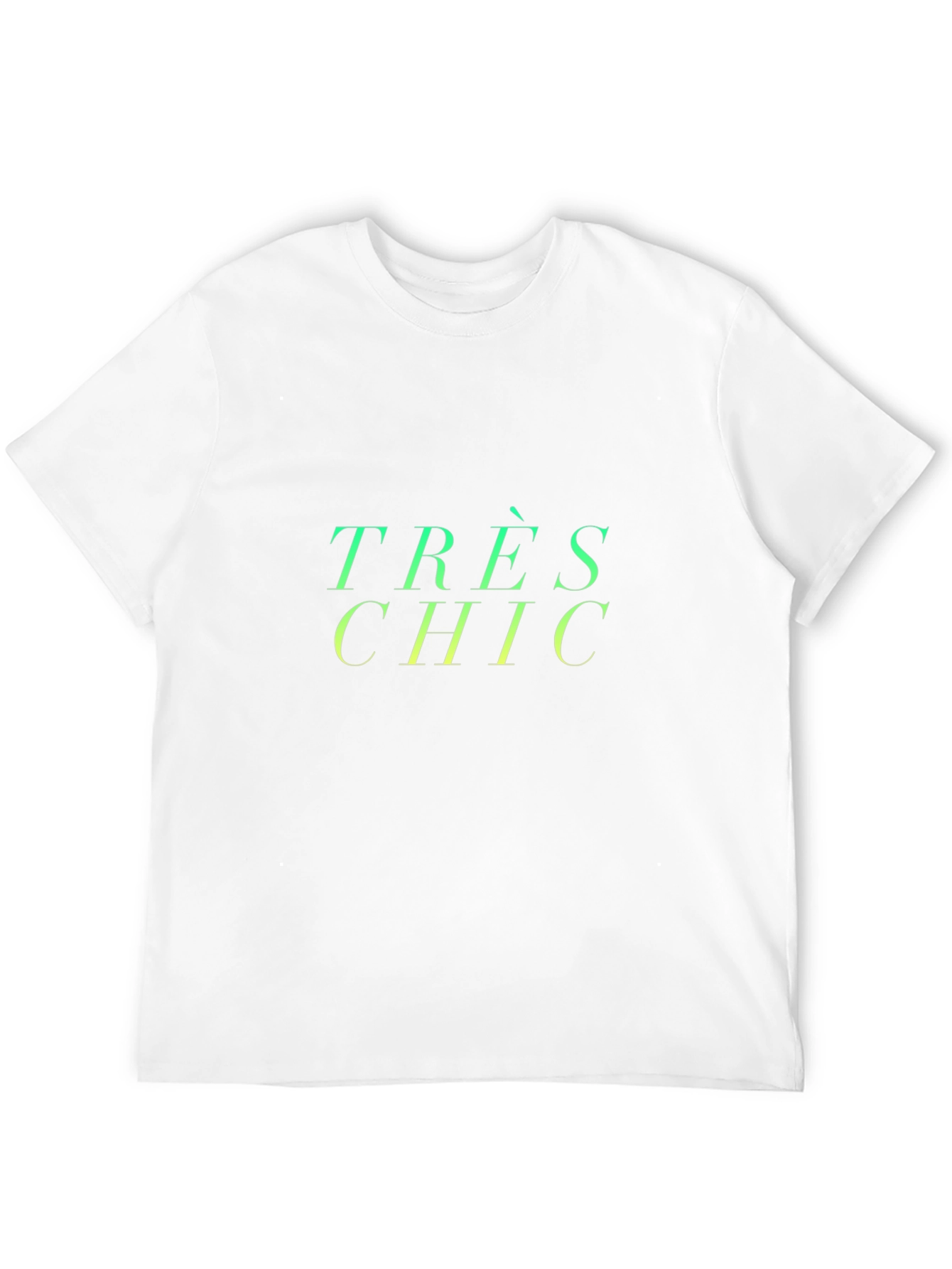 Très Chic Graphic Tee - Stylish French Slogan T-Shirt