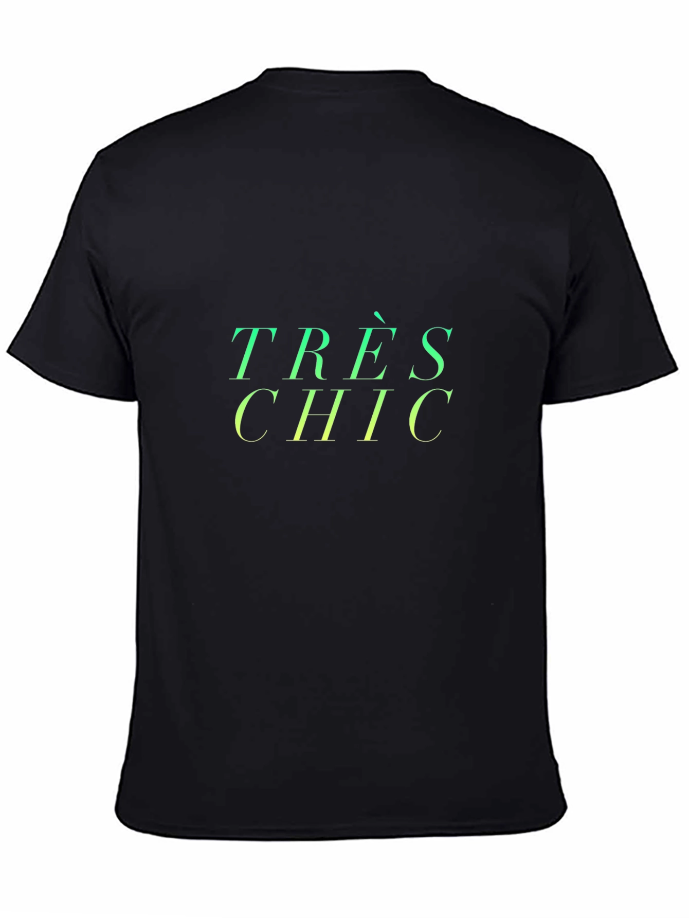 Très Chic Graphic Tee - Stylish French Slogan T-Shirt