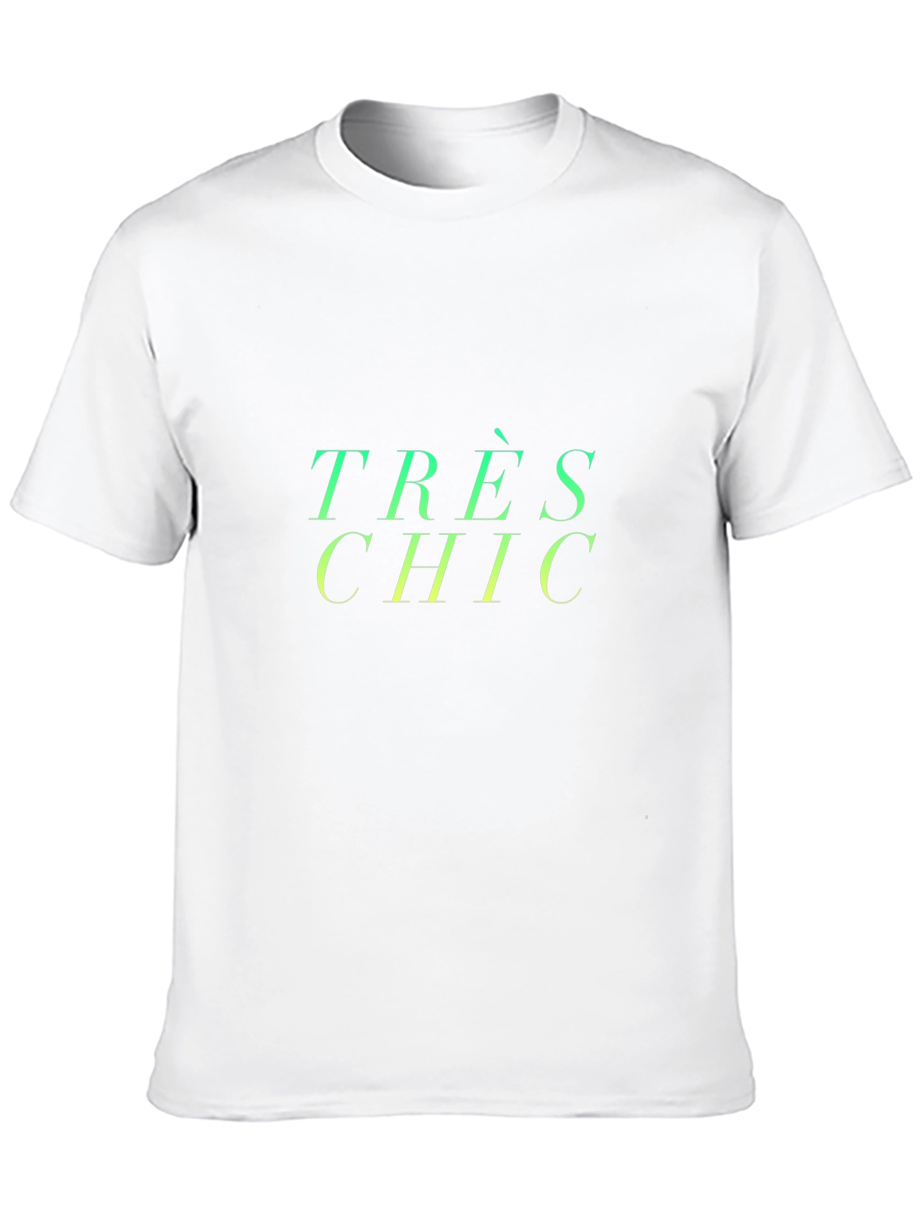 Très Chic Graphic Tee - Stylish French Slogan T-Shirt