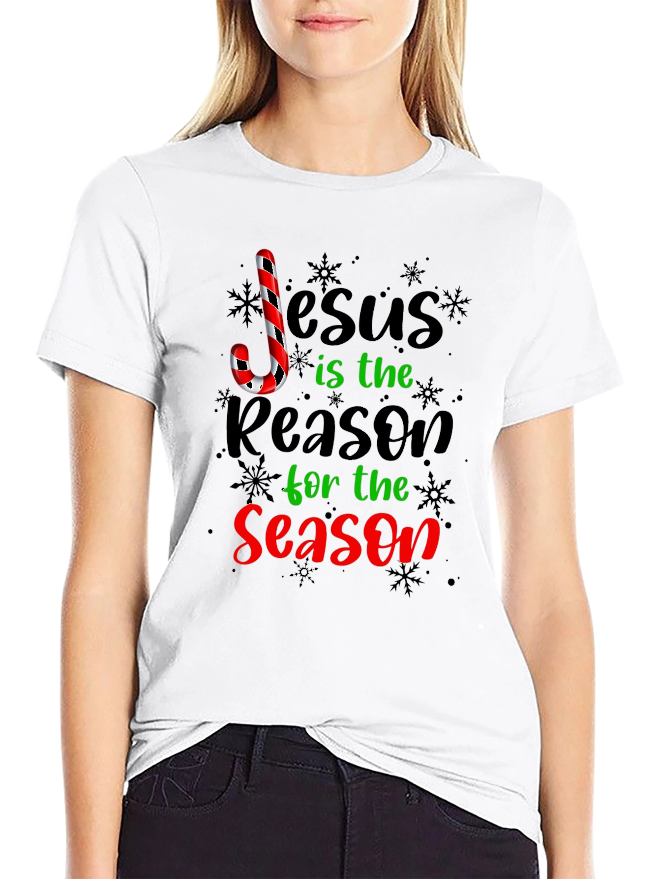Jesus is the Reason Graphic Tee - Holiday Style