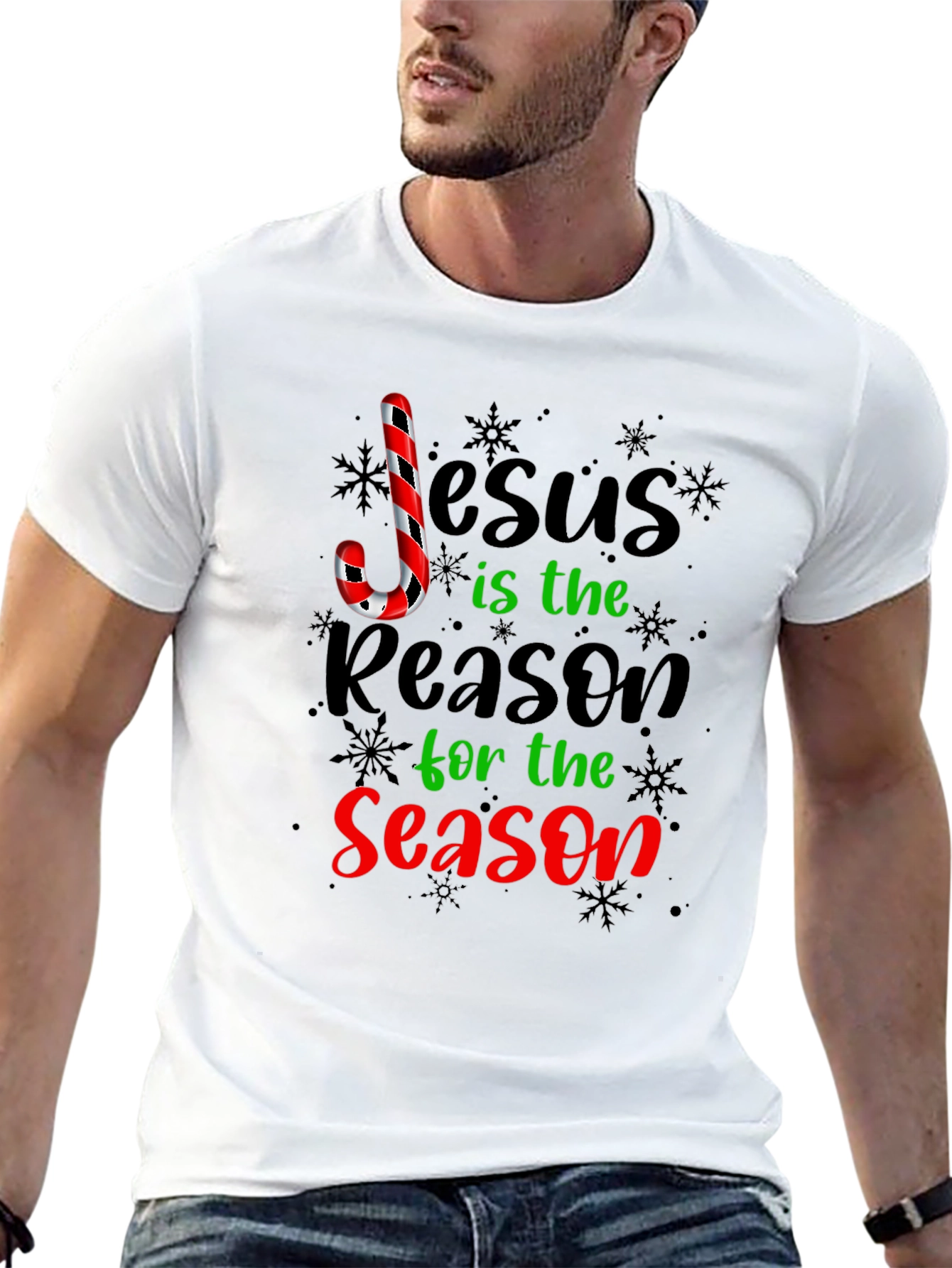 Jesus is the Reason Graphic Tee - Holiday Style