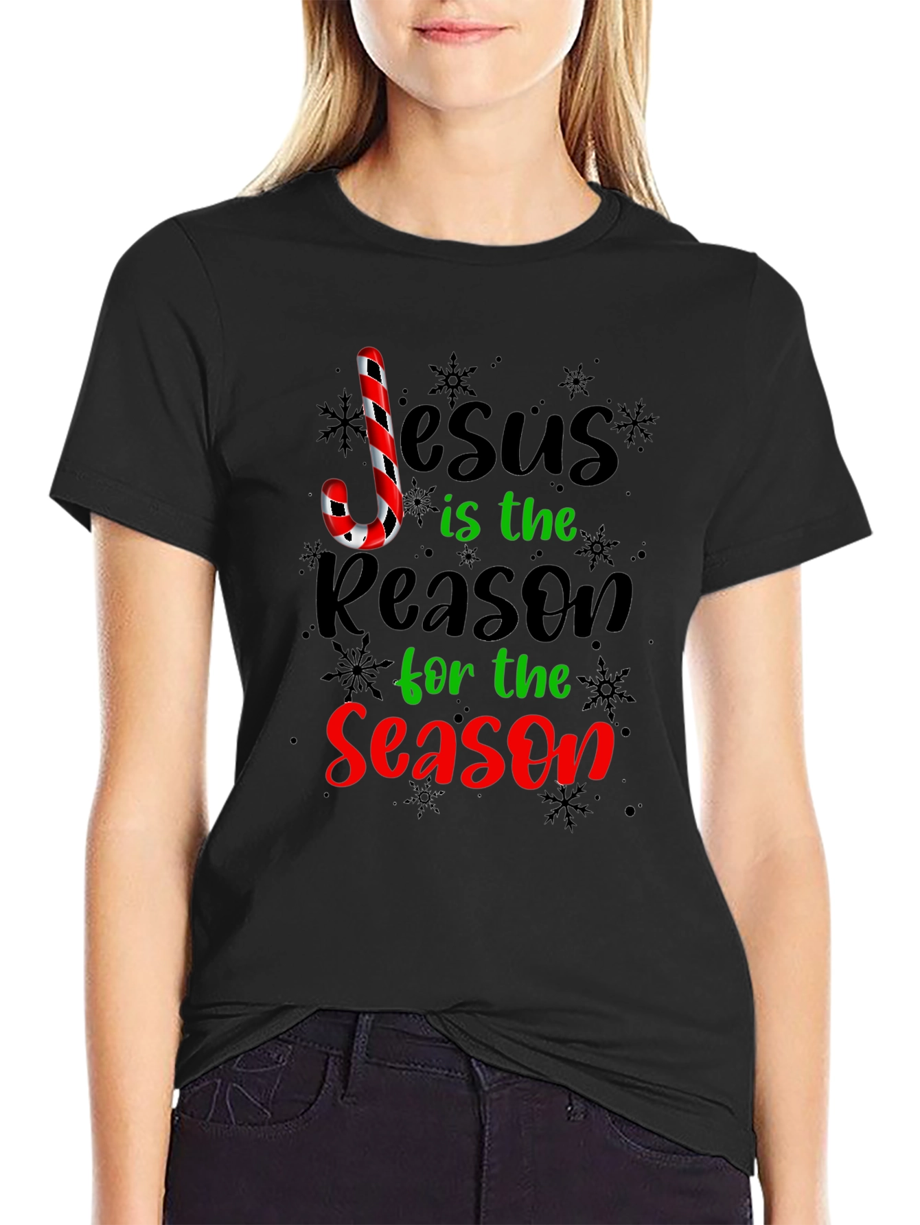 Jesus is the Reason Graphic Tee - Holiday Style
