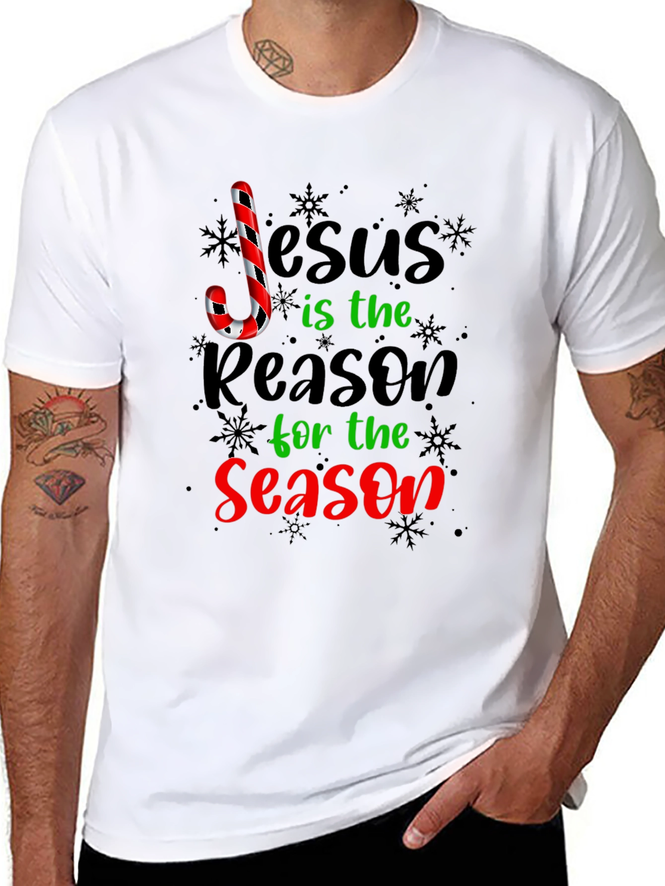 Jesus is the Reason Graphic Tee - Holiday Style