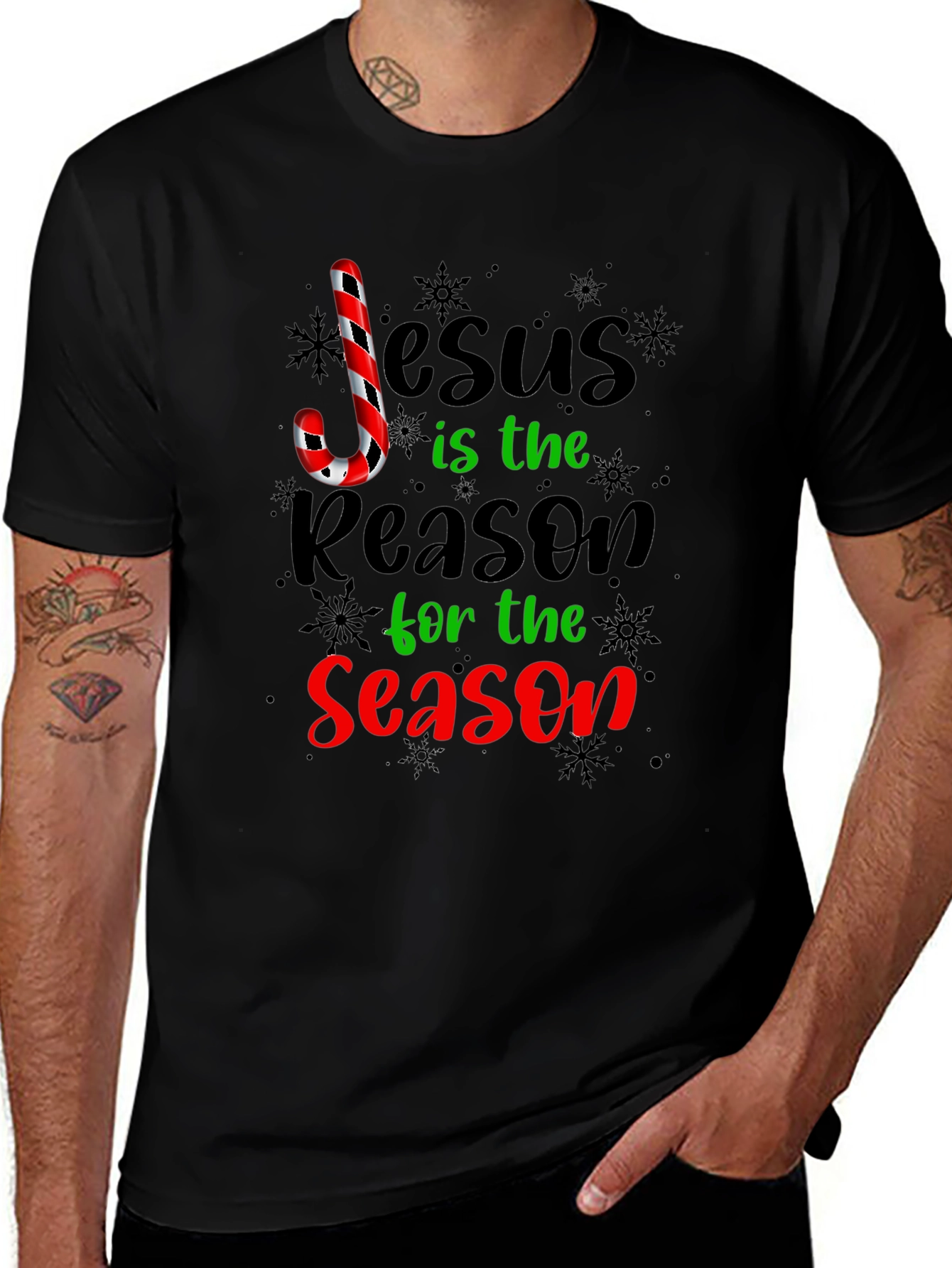 Jesus is the Reason Graphic Tee - Holiday Style