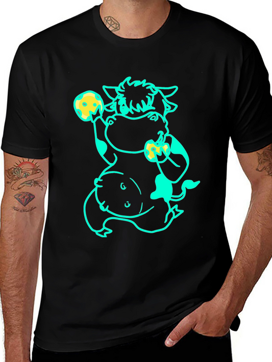 Humorous Cow Cheese Lover T-Shirt