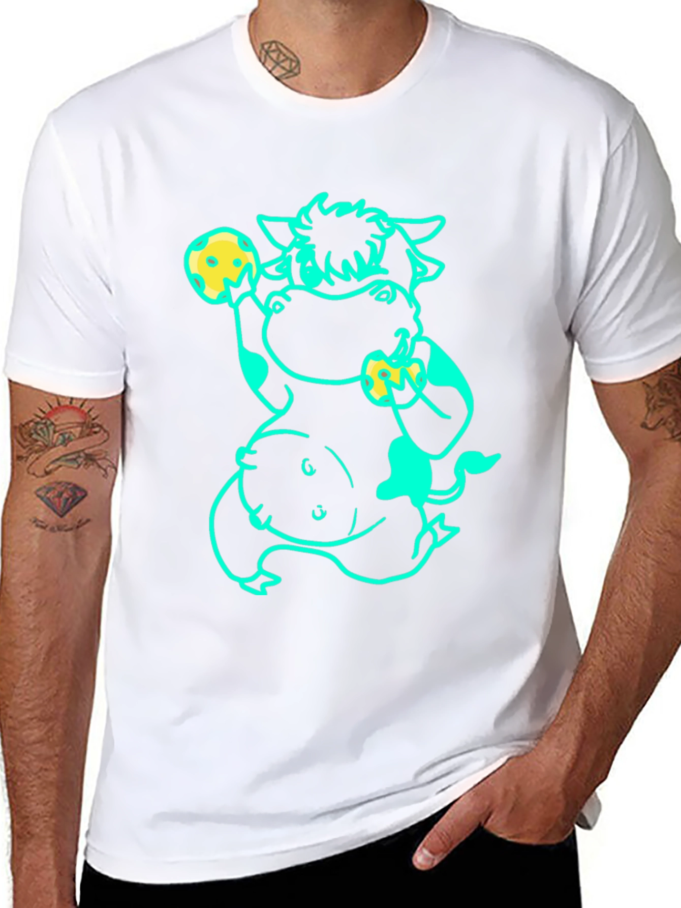 Humorous Cow Cheese Lover T-Shirt