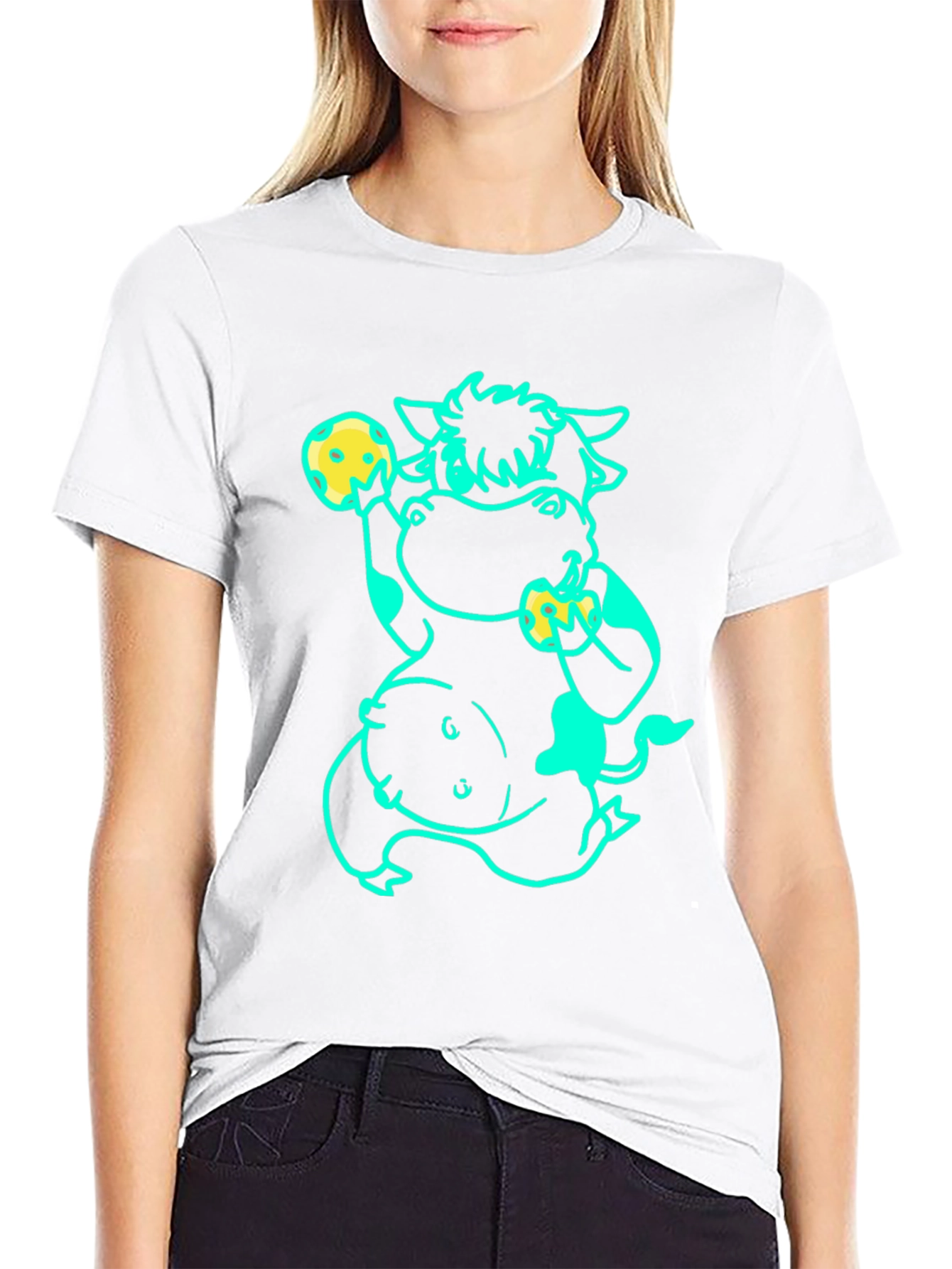 Humorous Cow Cheese Lover T-Shirt