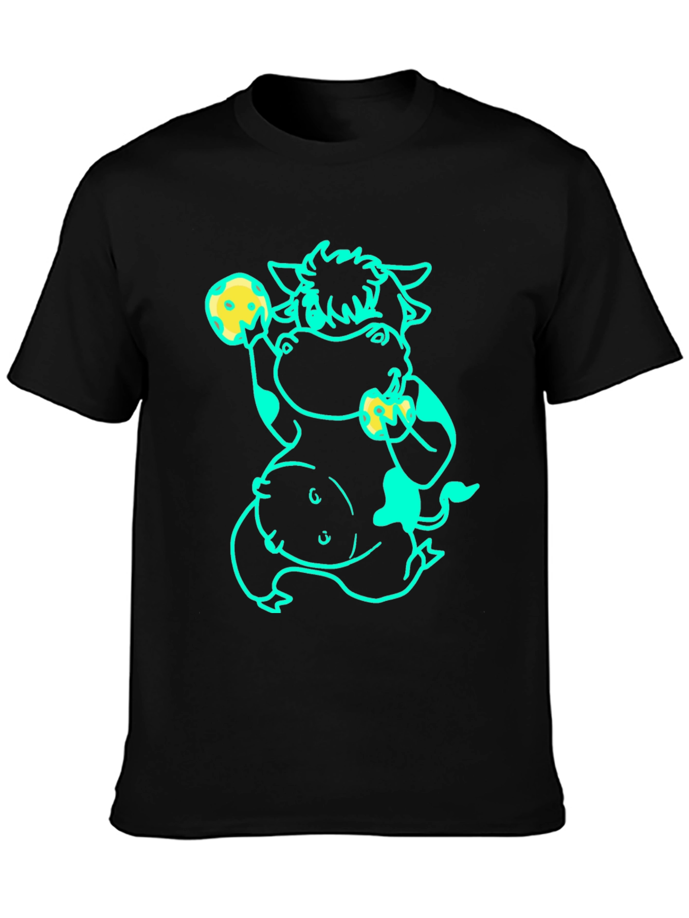 Humorous Cow Cheese Lover T-Shirt