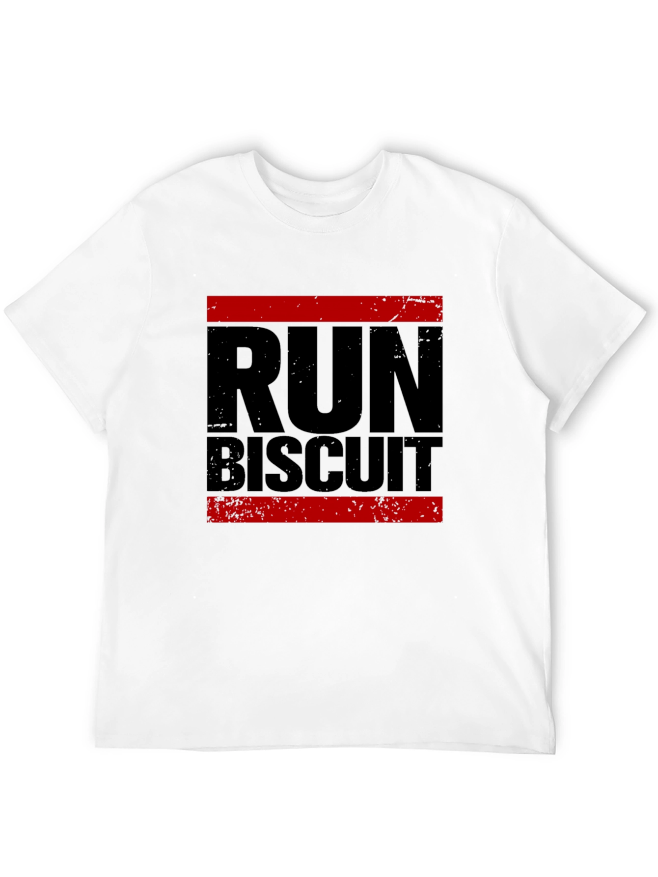 Run Biscuit Graphic Tee - Stylish Comfort