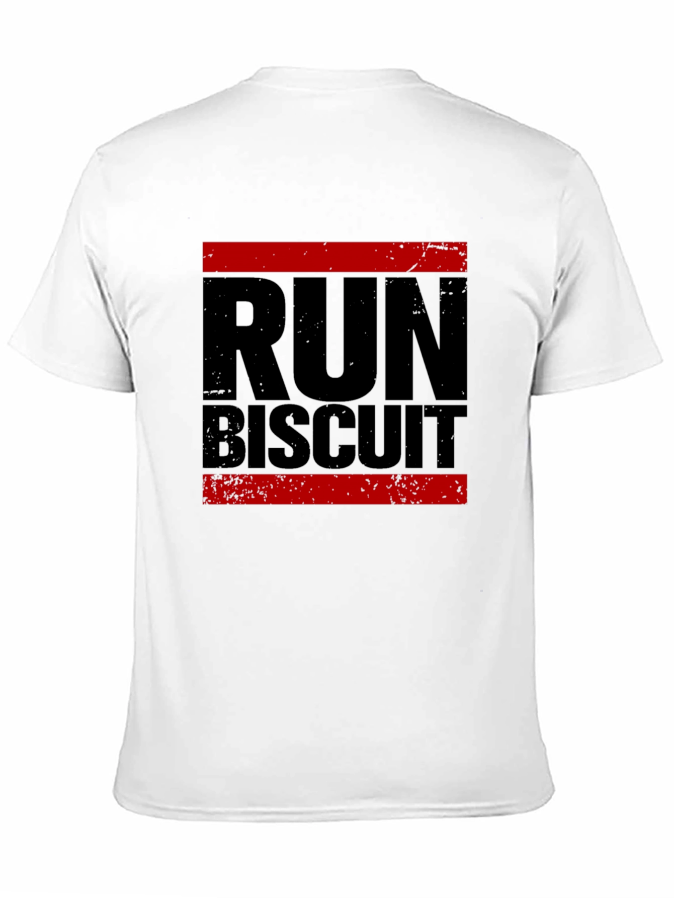 Run Biscuit Graphic Tee - Stylish Comfort