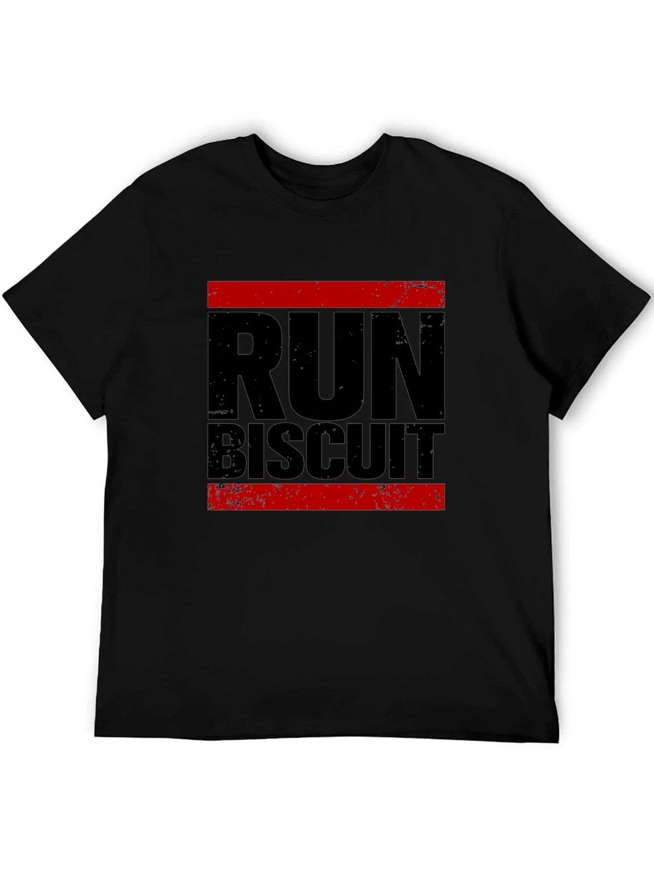 Run Biscuit Graphic Tee - Stylish Comfort