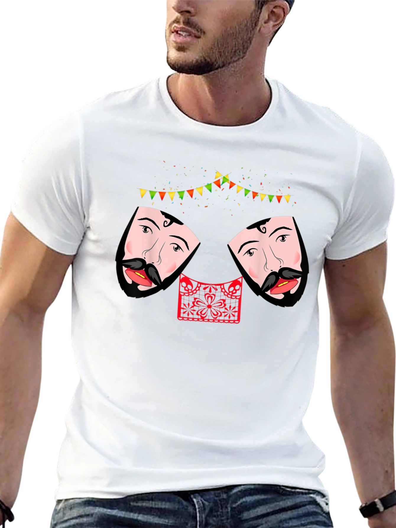 Cinco De Mayo Black Graphic Tee